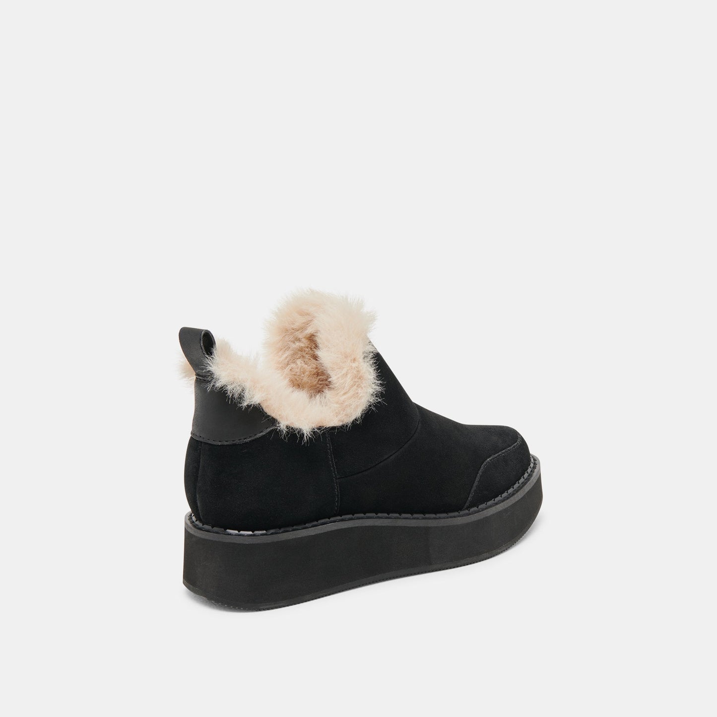 Ardy Plush H2O Waterproof Onyx Suede Booties Dolce Vita Sale