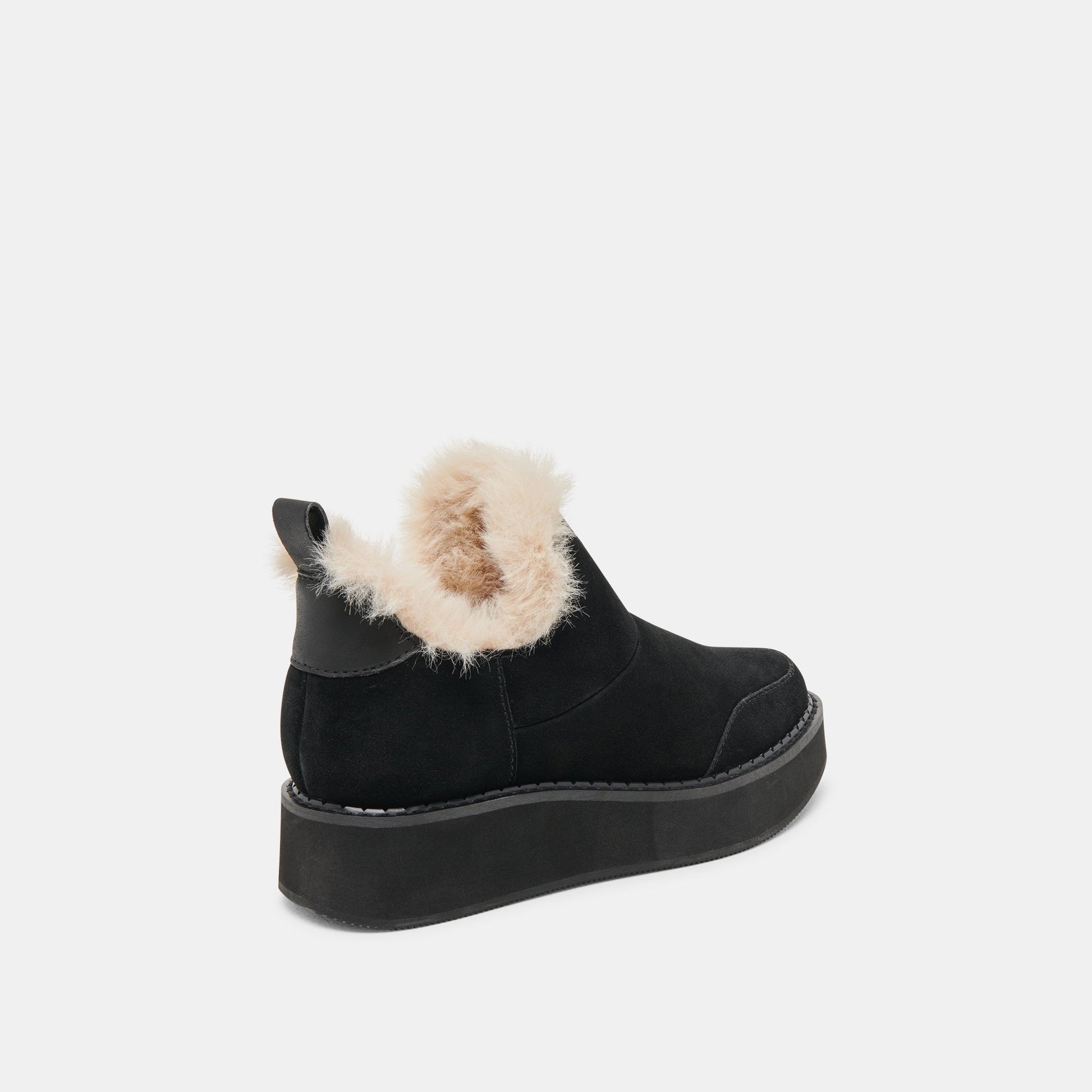 Ardy Plush H2O Waterproof Onyx Suede Booties Dolce Vita Sale