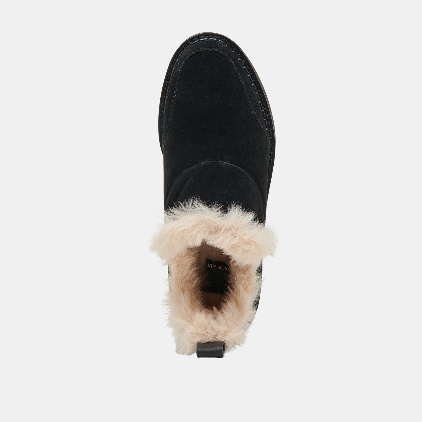 Ardy Plush H2O Waterproof Onyx Suede Booties Dolce Vita Sale