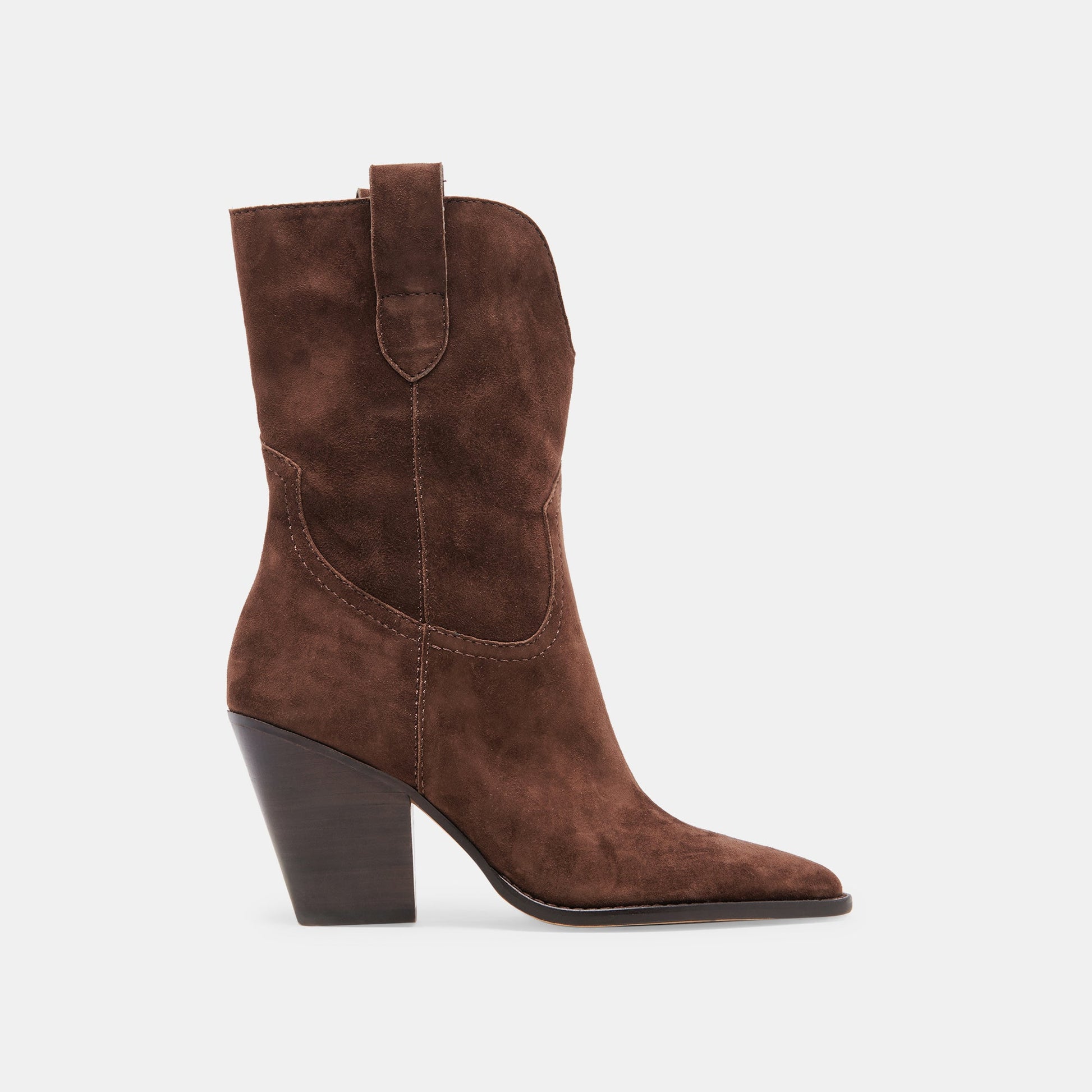 JESSEY BOOTS DK BROWN SUEDE
 – Dolce Vita Dolce Vita Outlet