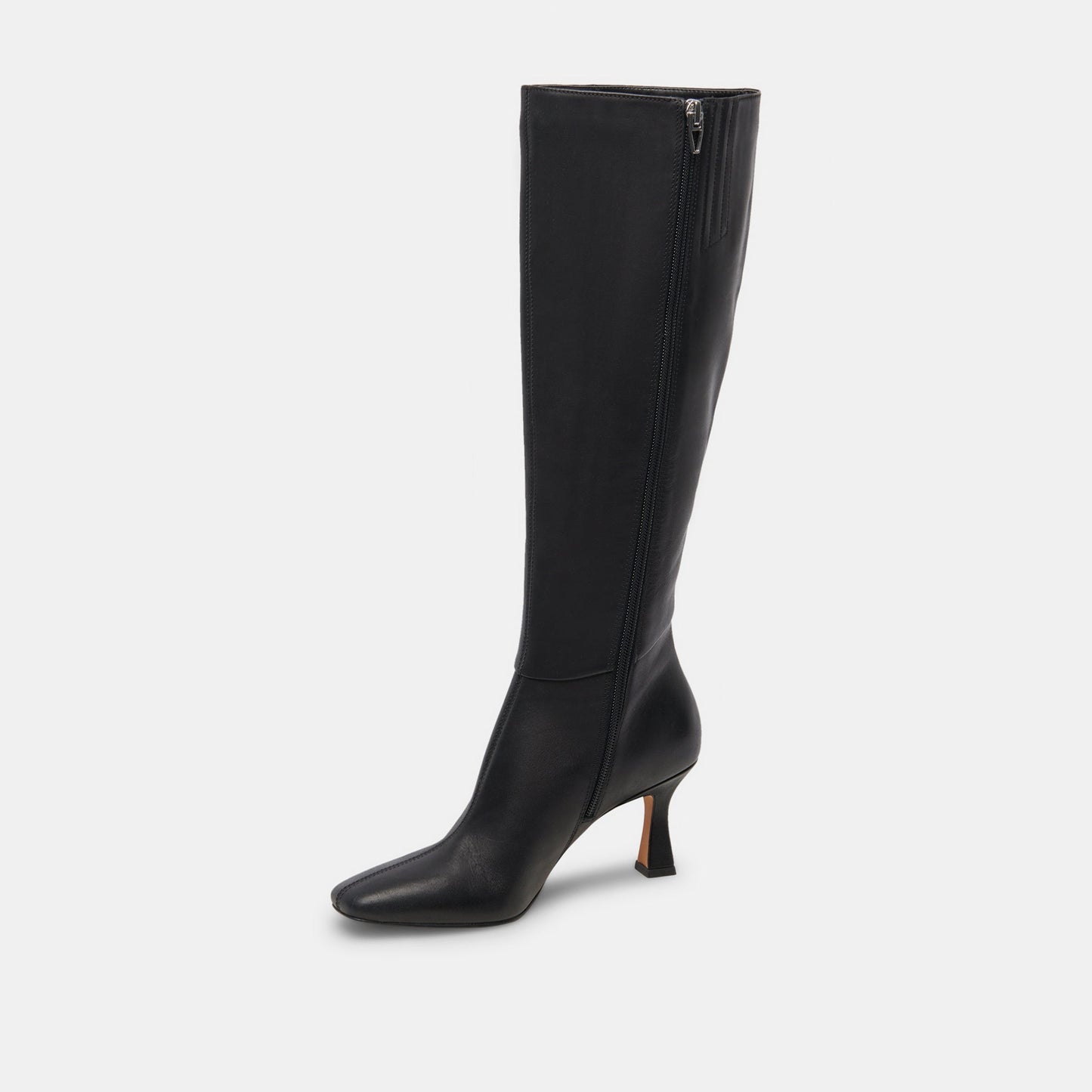 Gyra Wide Calf Black Leather Boots | Black Knee-High Wide Calf Boots
 – Dolce Vita Dolce Vita On sale