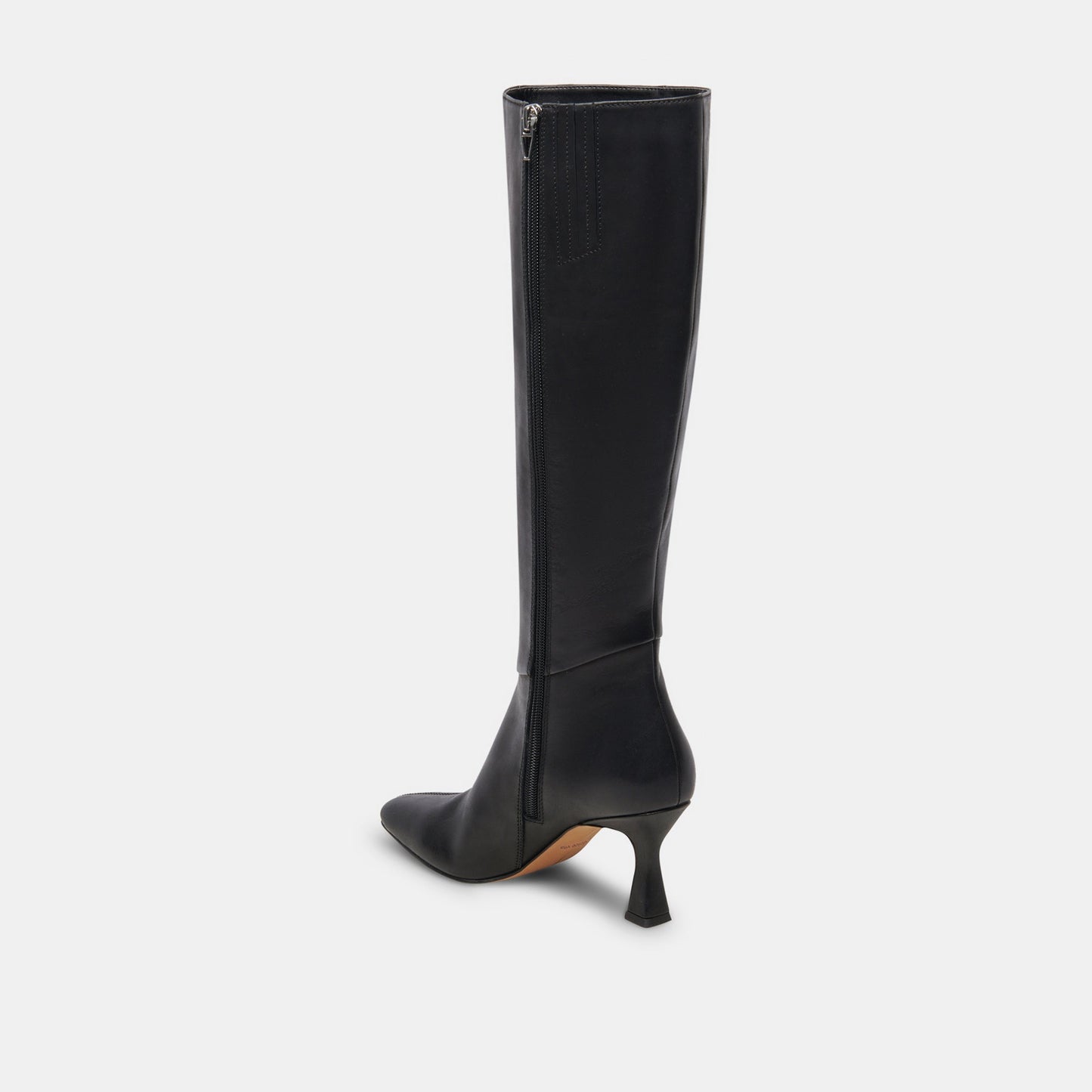 Gyra Wide Calf Black Leather Boots | Black Knee-High Wide Calf Boots
 – Dolce Vita Dolce Vita On sale