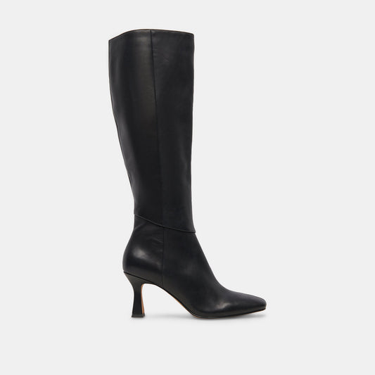 Gyra Black Leather Boots Dolce Vita New