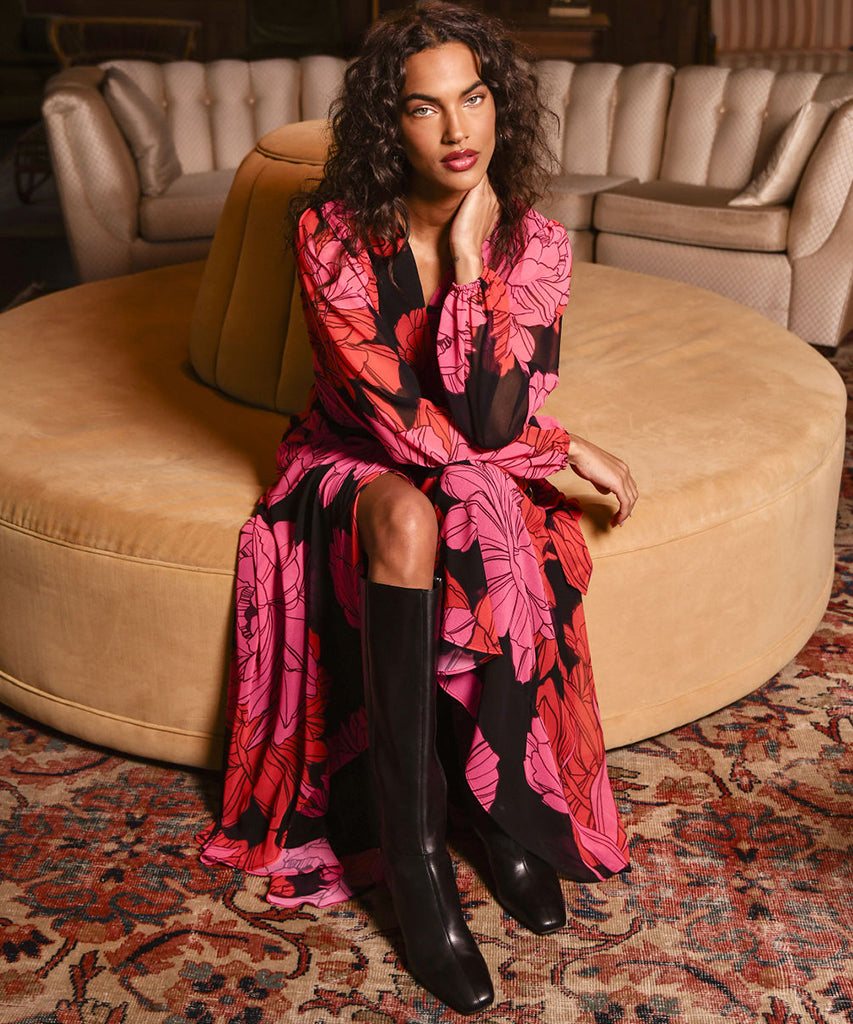 Gyra Black Leather Boots Dolce Vita New