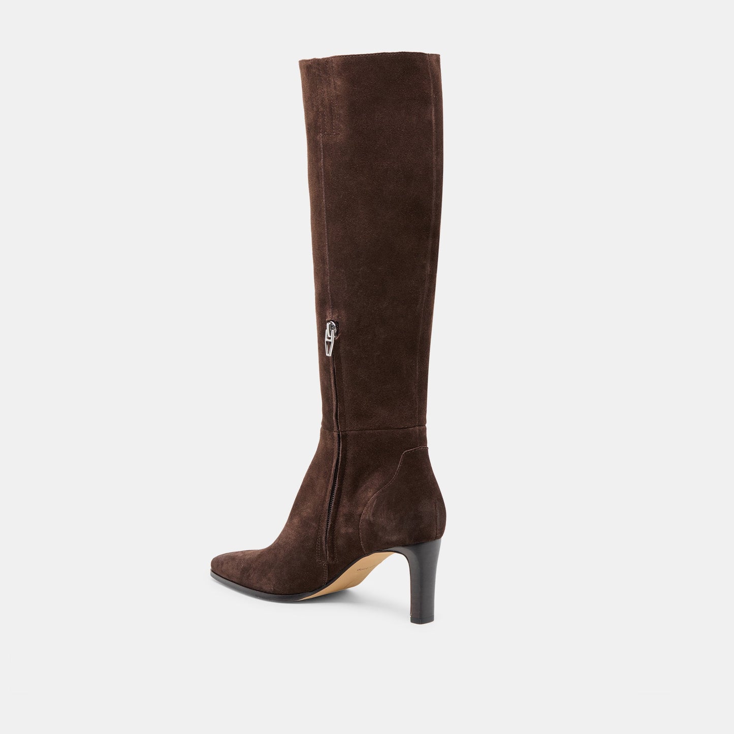 Emmi Narrow Calf Dk Brown Suede Boots Dolce Vita Sale