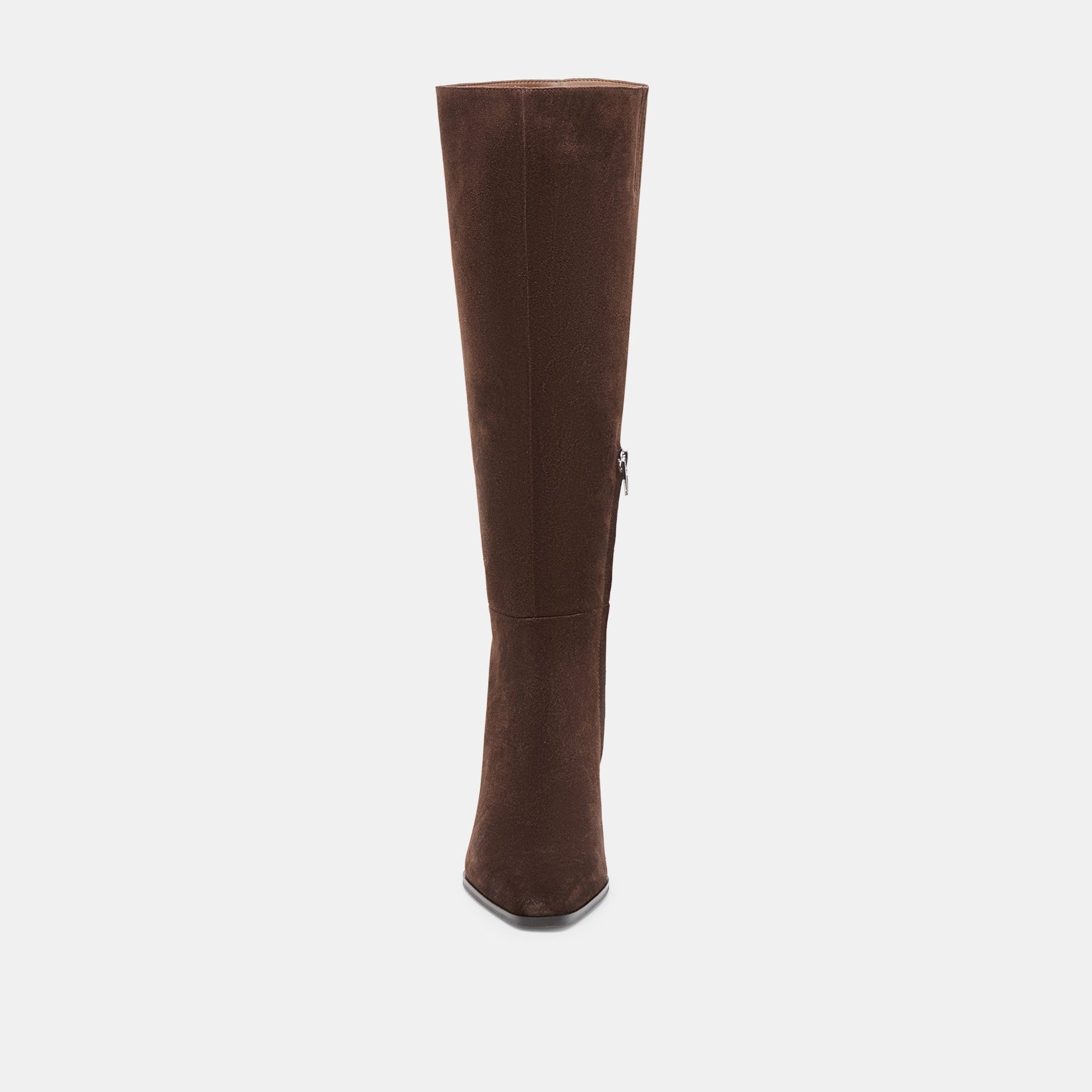 Emmi Narrow Calf Dk Brown Suede Boots Dolce Vita Sale