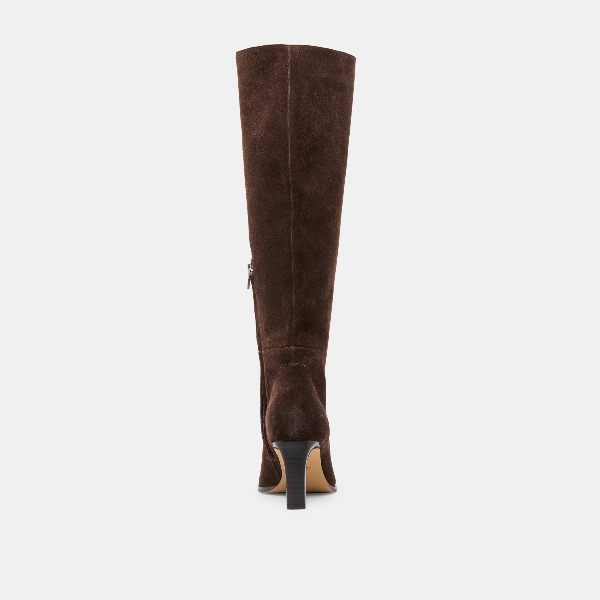 Emmi Narrow Calf Dk Brown Suede Boots Dolce Vita Sale