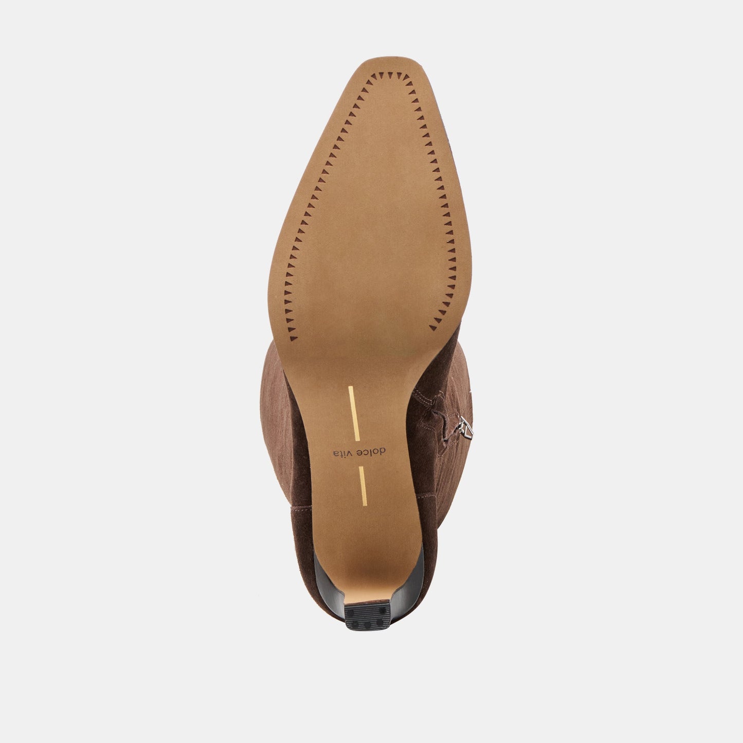 Emmi Narrow Calf Dk Brown Suede Boots Dolce Vita Sale