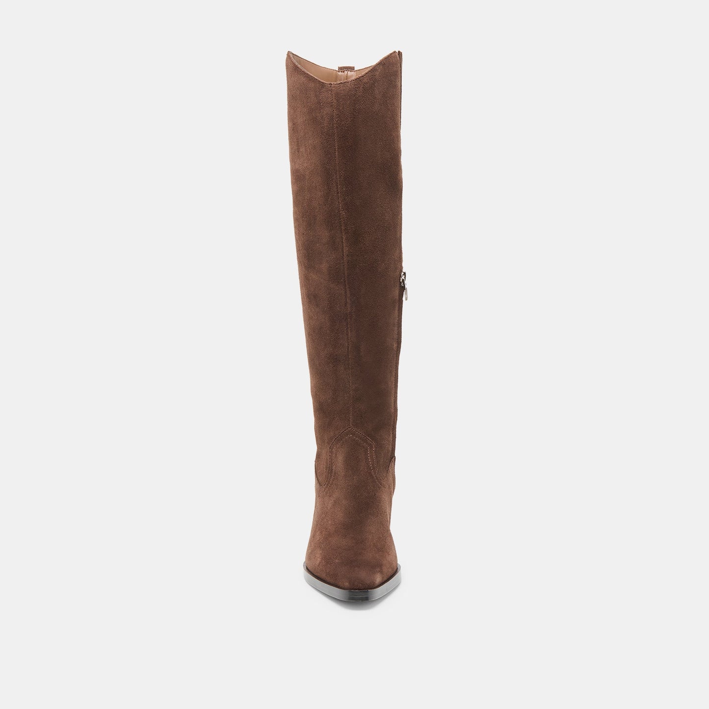 Virona H2O Waterproof Dk Brown Suede Wide Calf Boots Dolce Vita On sale
