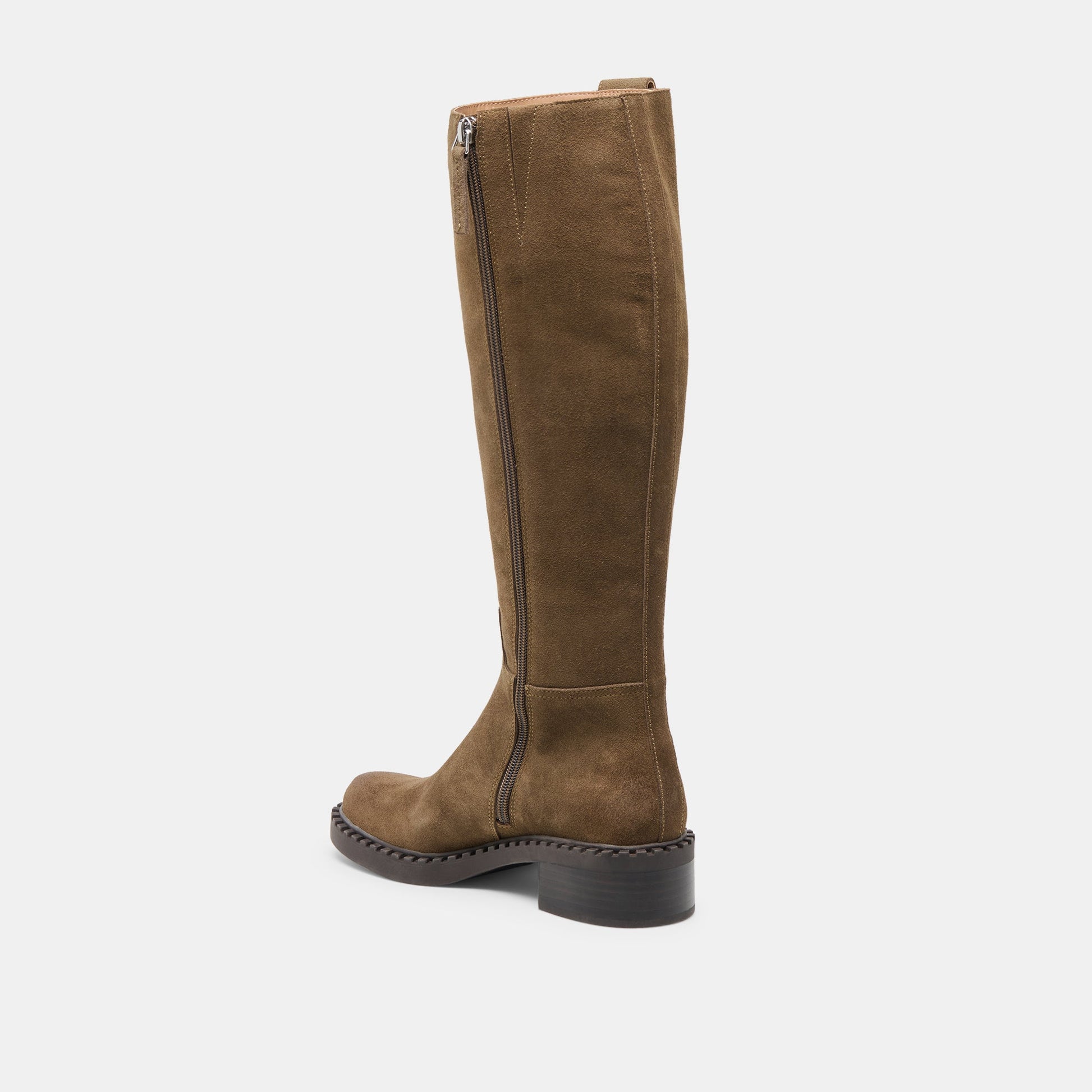 Glory H2O Waterproof Olive Suede Wide Calf Boots Dolce Vita us