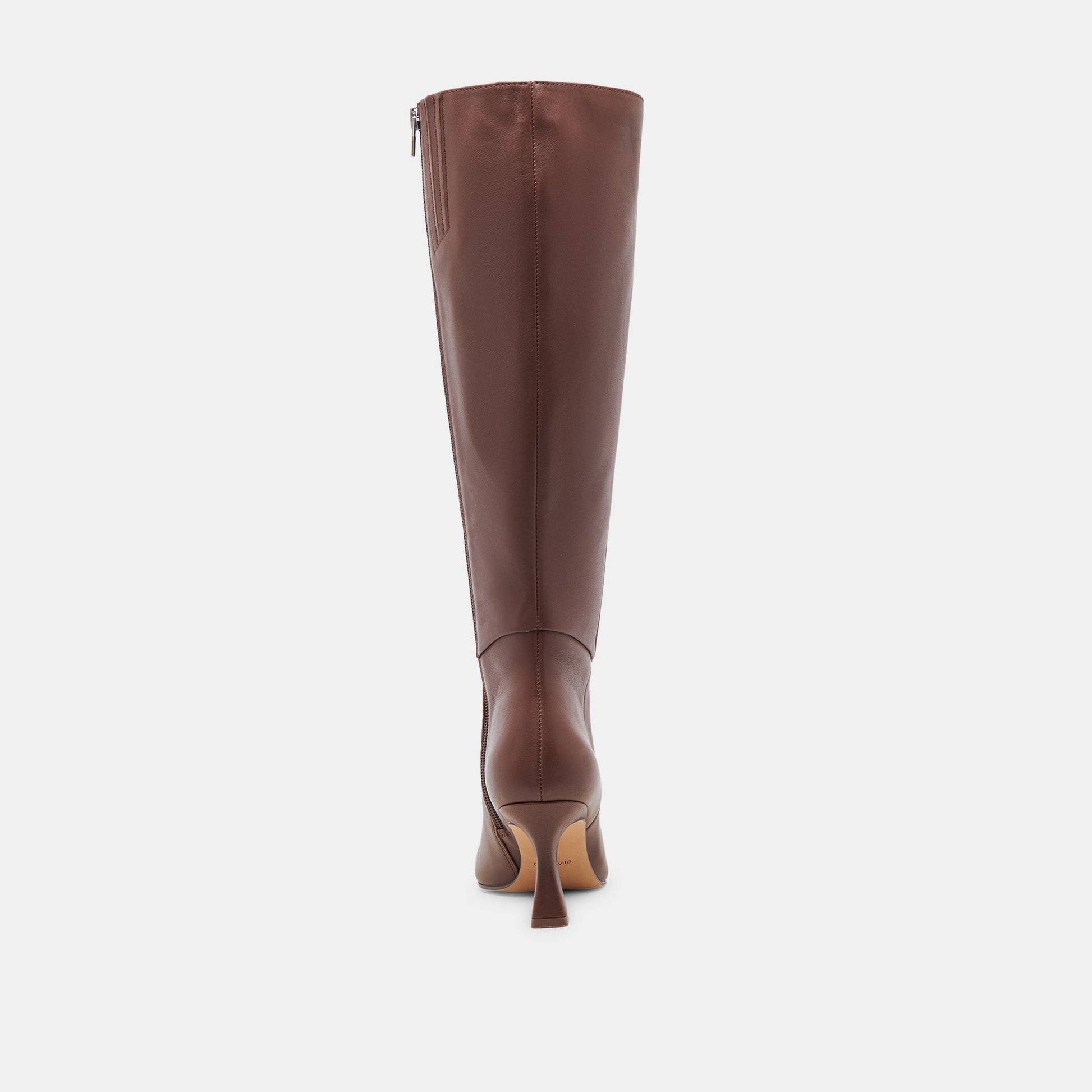GYRA WIDE CALF BOOTS CHOCOLATE LEATHER
 – Dolce Vita Dolce Vita Discount