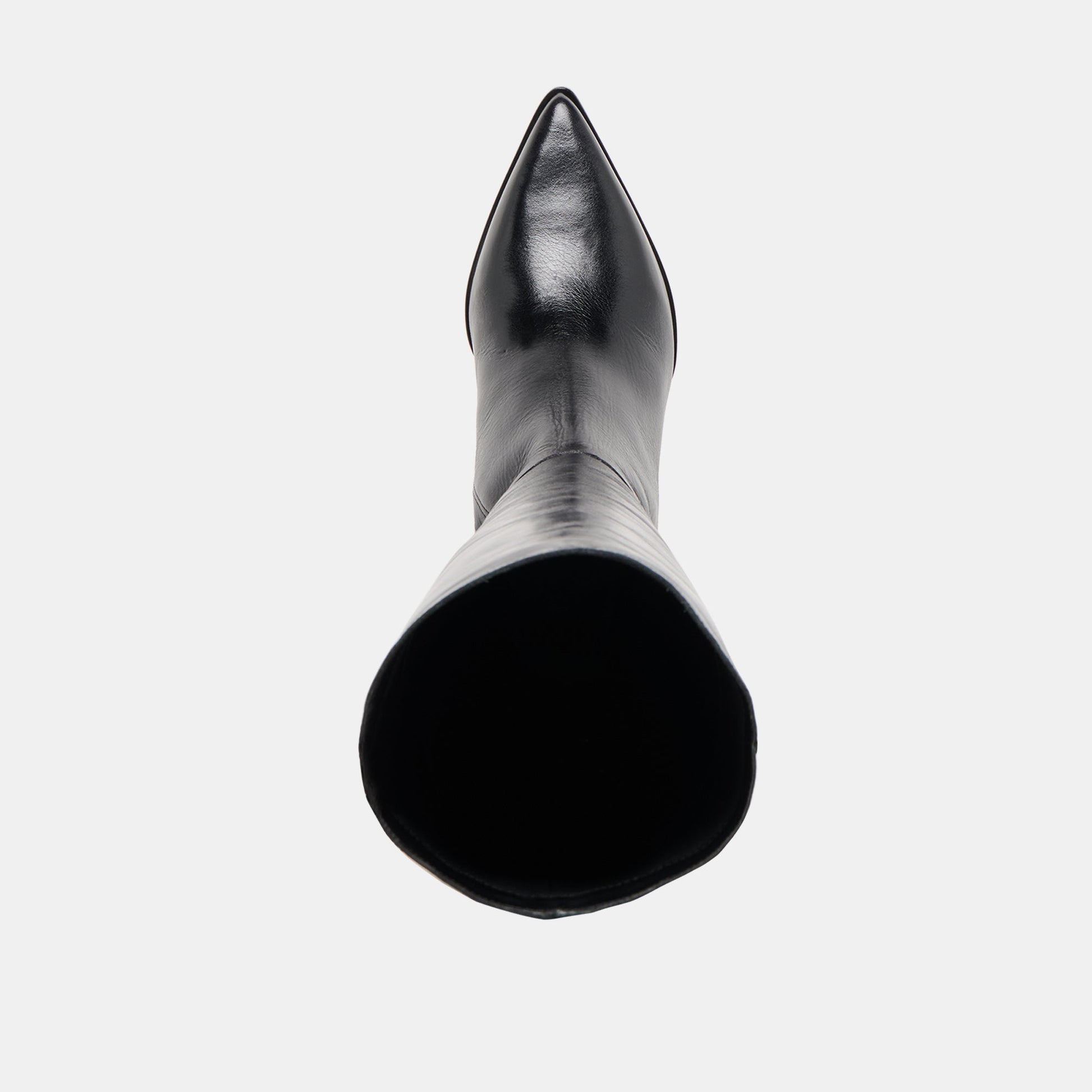 Kirson Black Leather Wide Calf Boots Dolce Vita Online