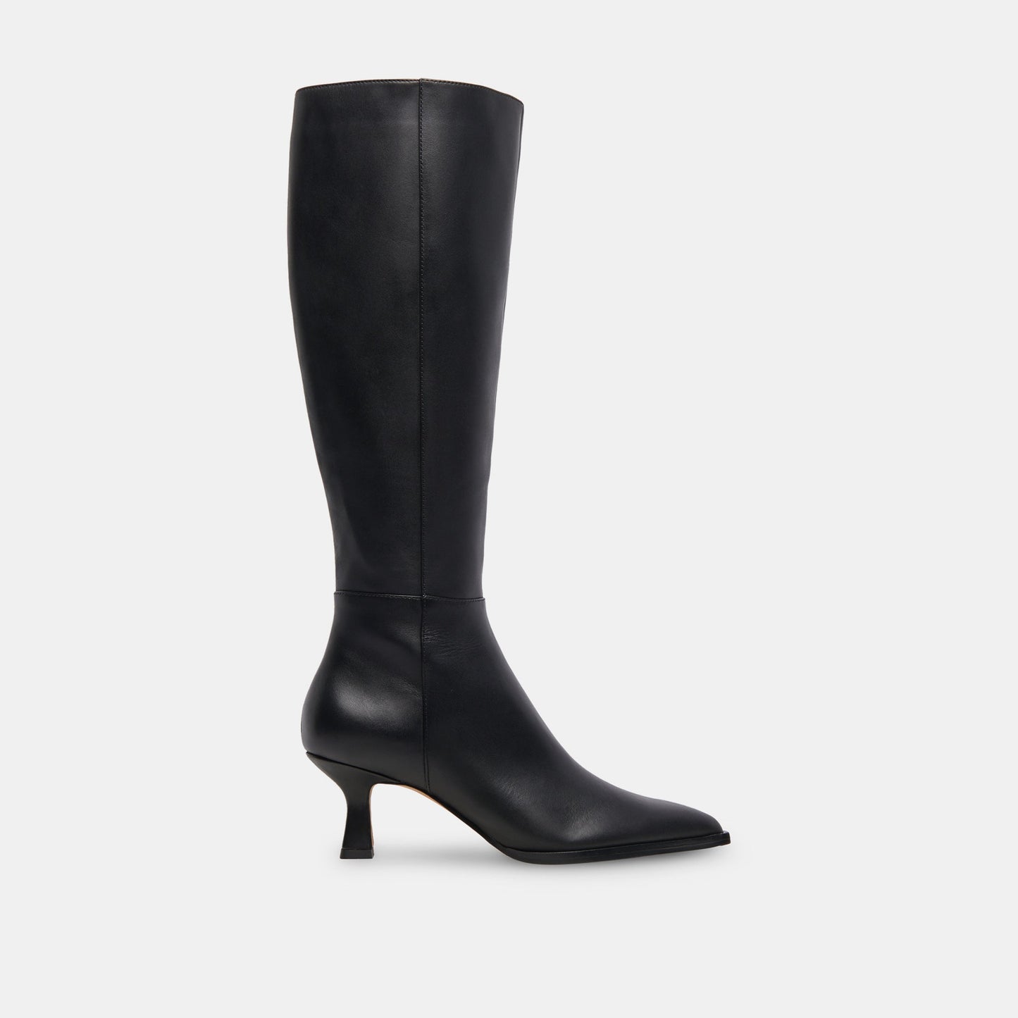 Auggie Wide Calf Boots | Black Leather Boots by Dolce Vita Dolce Vita On sale