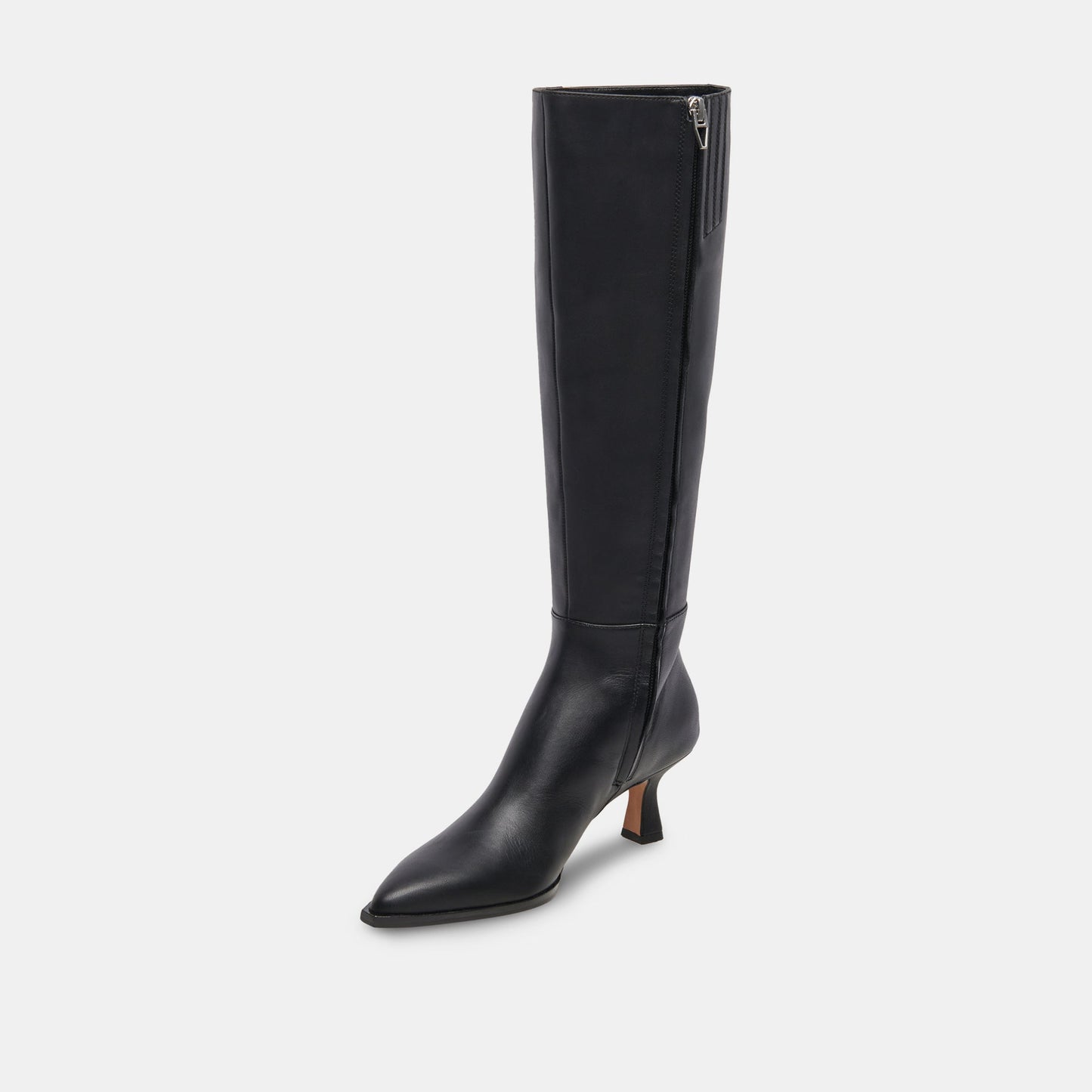 Auggie Wide Calf Boots | Black Leather Boots by Dolce Vita Dolce Vita On sale