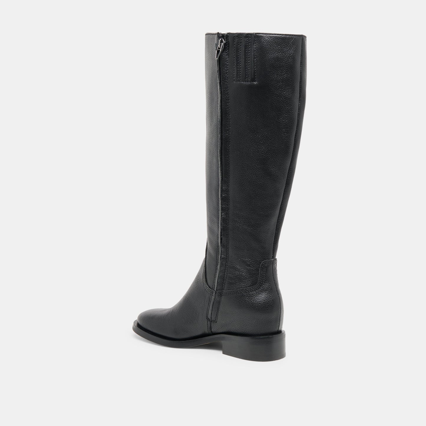 Kilian H2O Waterproof Black Leather Wide Calf Boots Dolce Vita us