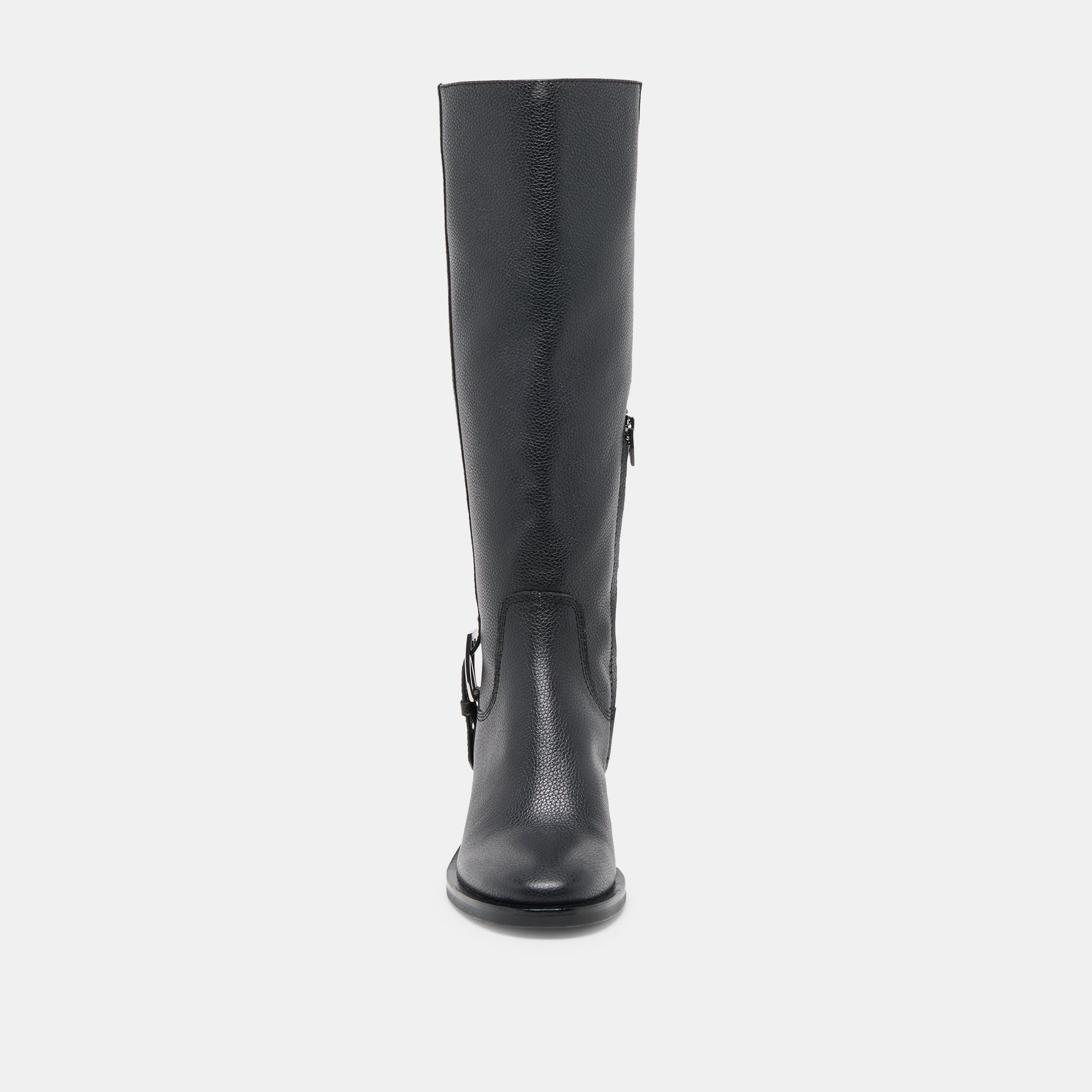 Kilian H2O Waterproof Black Leather Wide Calf Boots Dolce Vita us