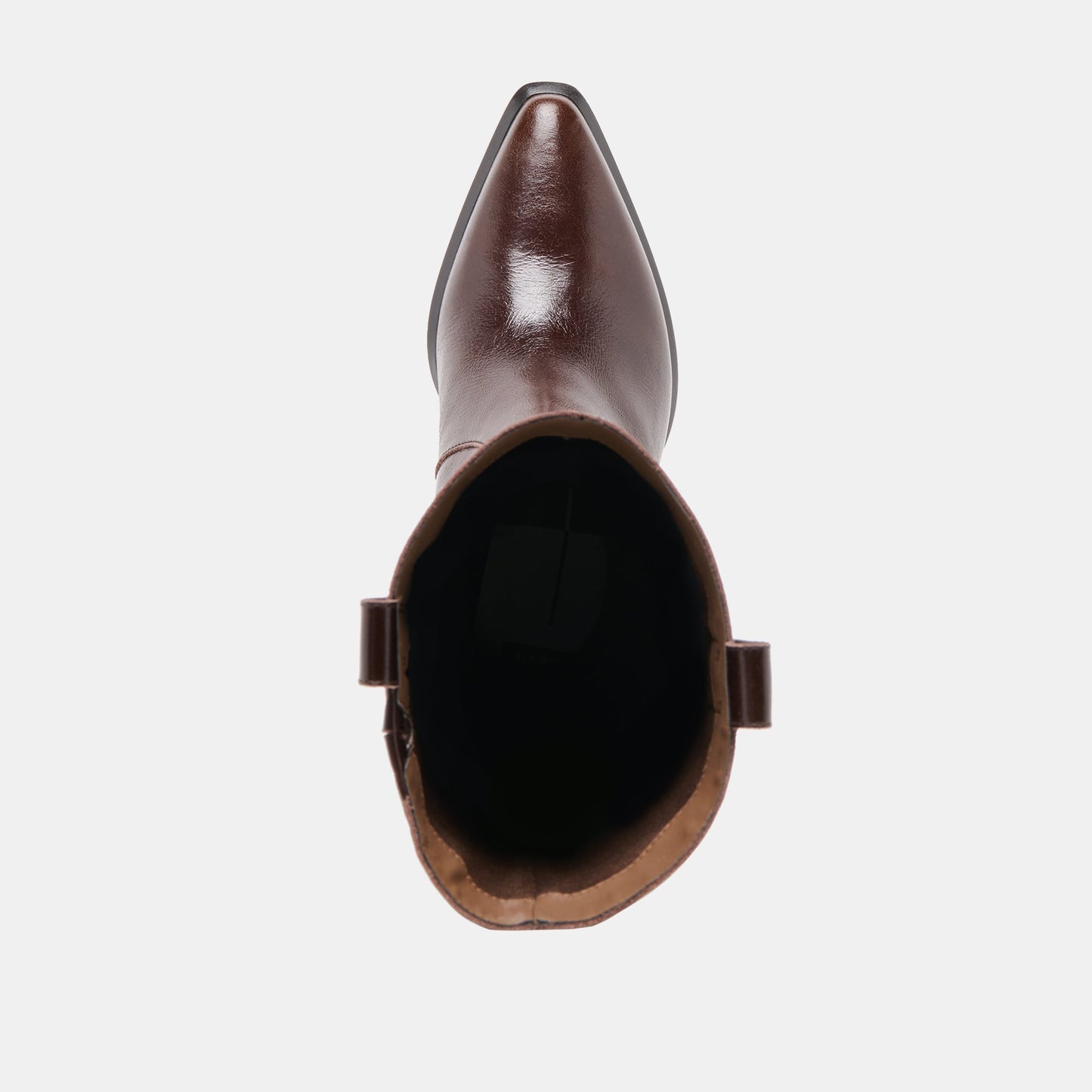 Vern Chocolate Leather Wide Calf Boots Dolce Vita Online