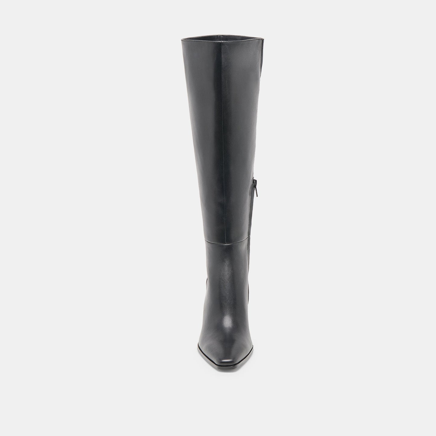 Emmi Black Leather Wide Calf Boots Dolce Vita Sale