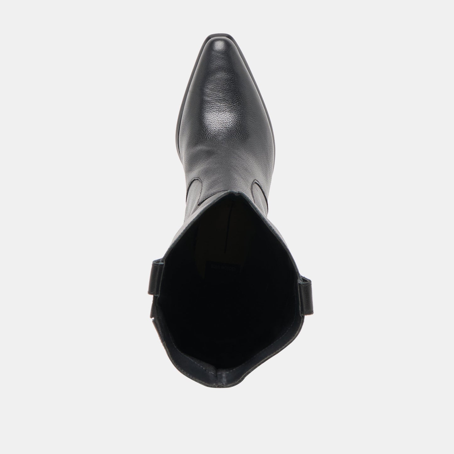 Vern Black Leather Wide Calf Boots Dolce Vita us