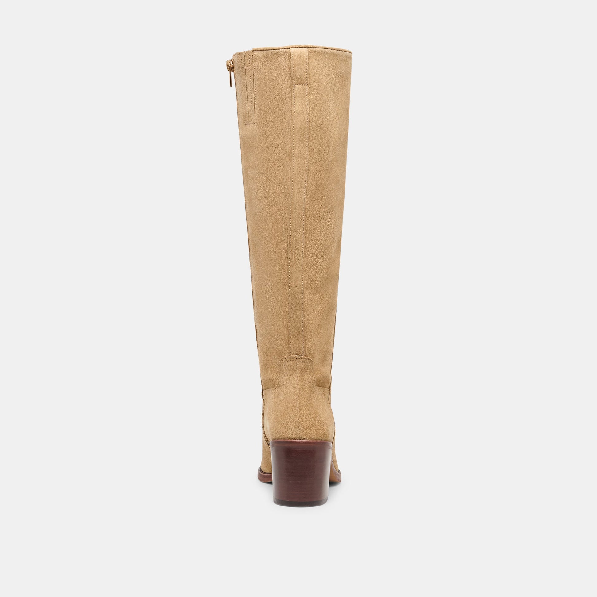 Lucyle Wide Calf Dk Taupe Suede Boots Dolce Vita Online