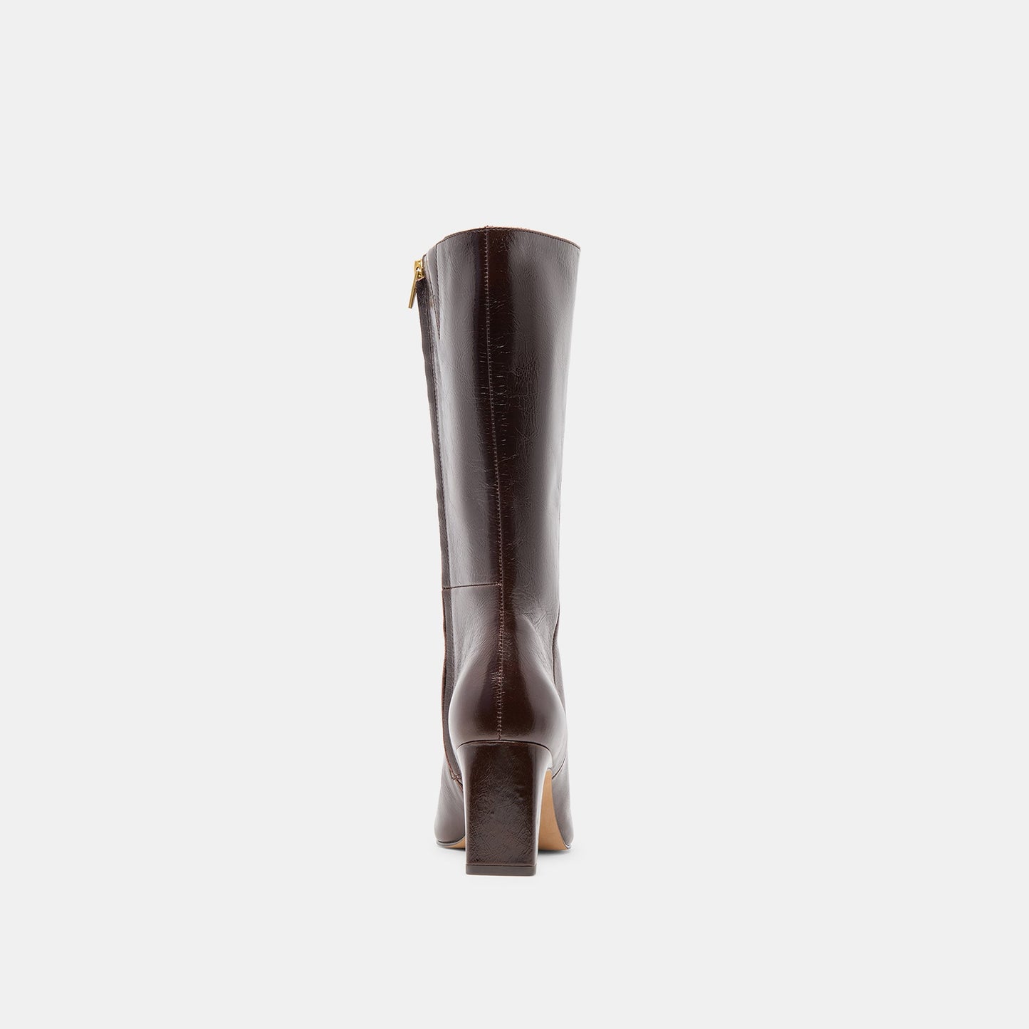 Riggs Wide Calf Chocolate Leather Boots Dolce Vita Sale