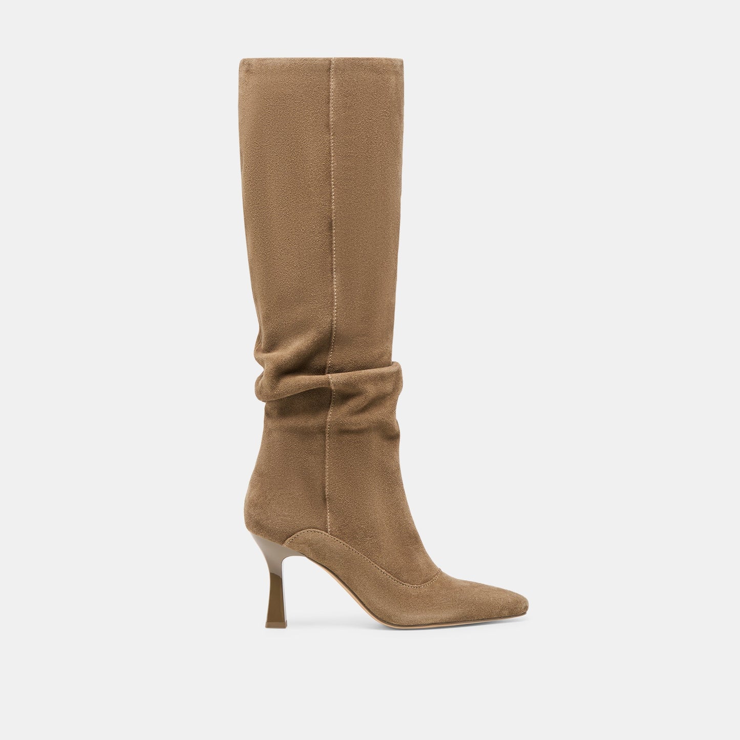 Lousa Olive Suede Wide Calf Boots Dolce Vita Outlet