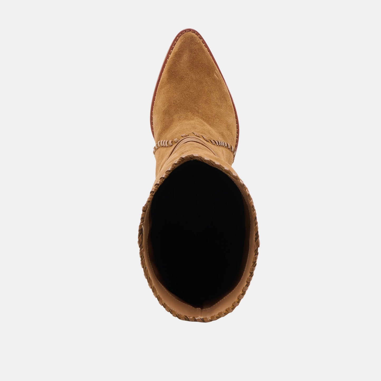 Jody Lt Brown Suede Wide Calf Boots Dolce Vita On sale