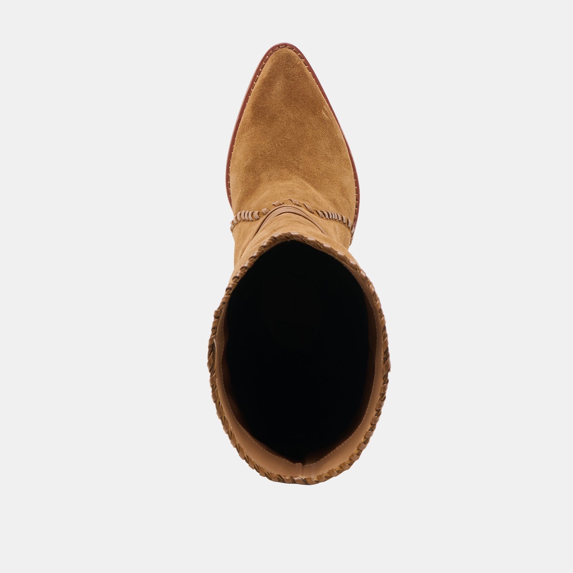 Jody Lt Brown Suede Wide Calf Boots Dolce Vita On sale
