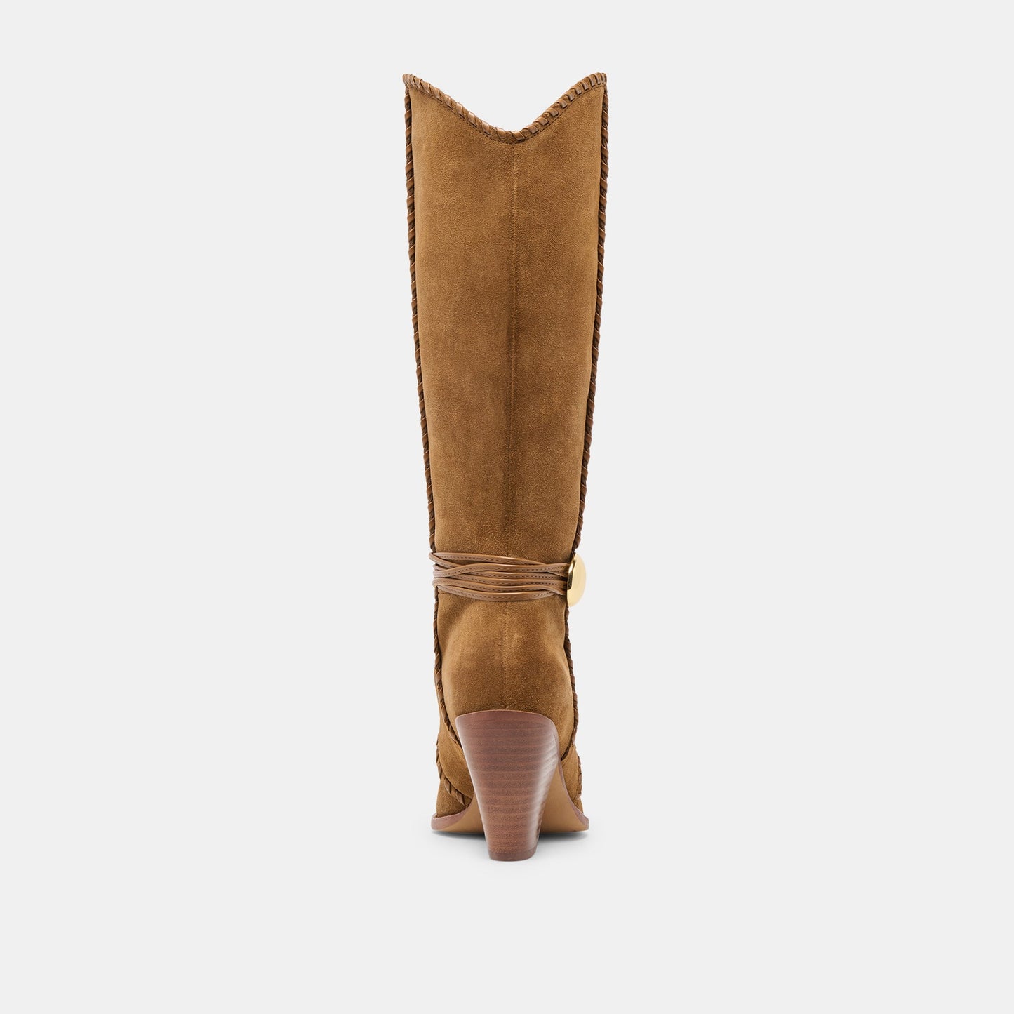 Jody Lt Brown Suede Wide Calf Boots Dolce Vita On sale