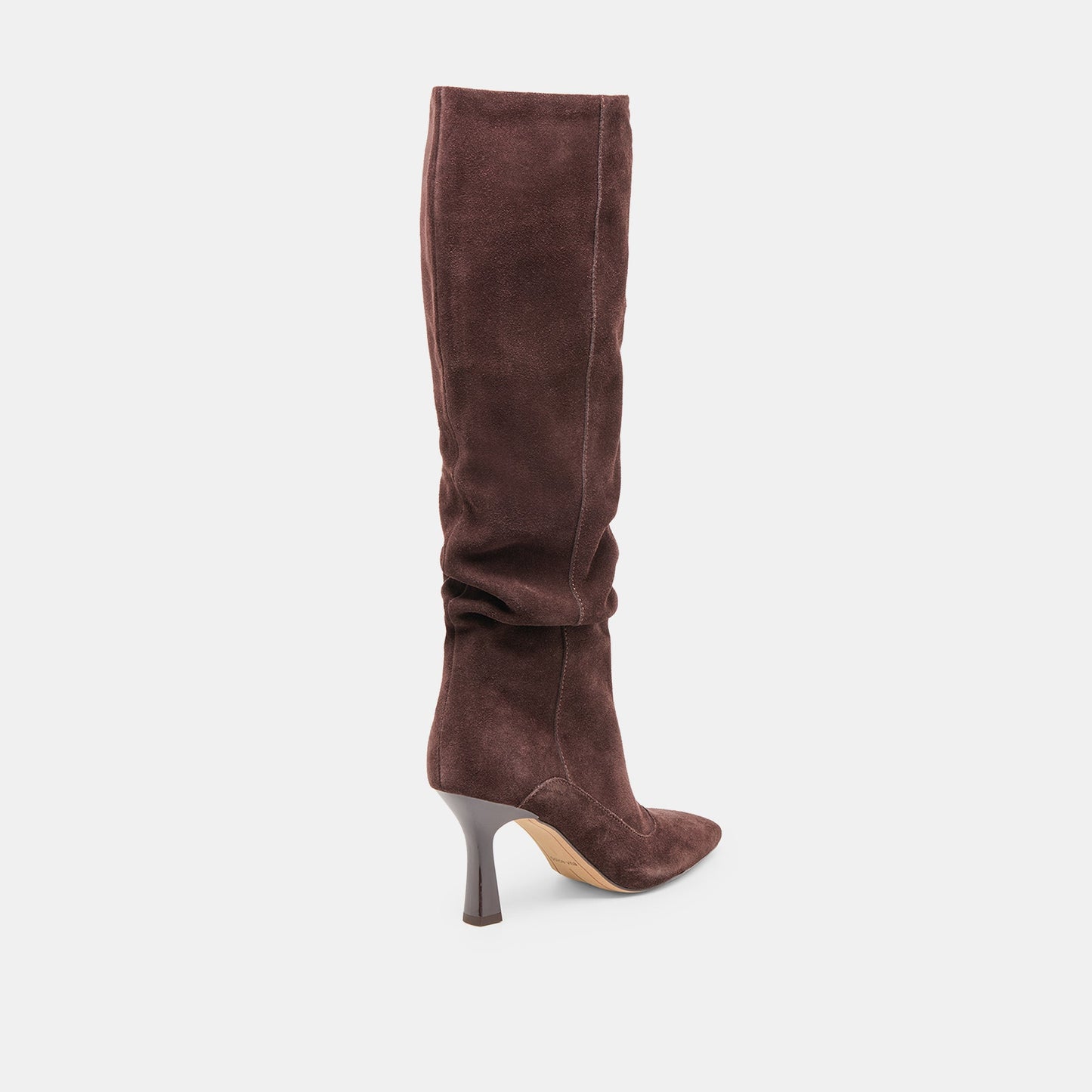 Lousa Mahogany Suede Wide Calf Boots Dolce Vita For sale
