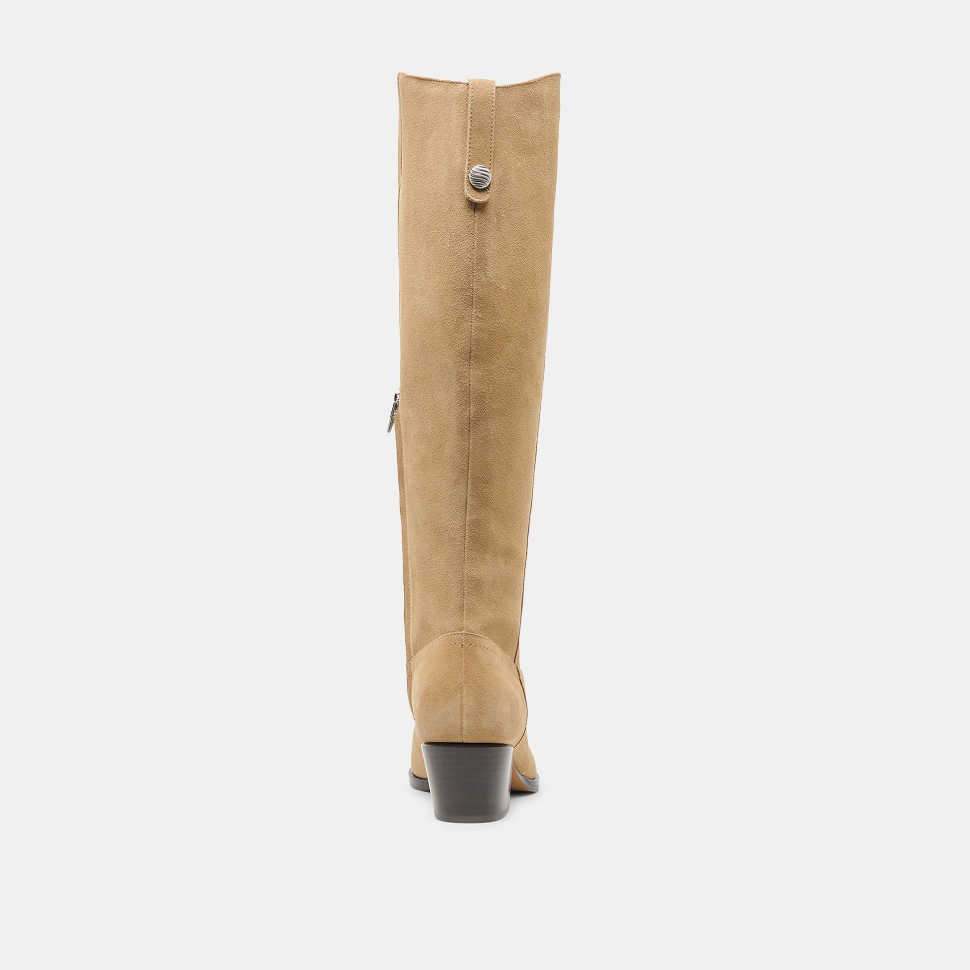 Virona H2O Waterproof Dk Taupe Suede Wide Calf Boots Dolce Vita us