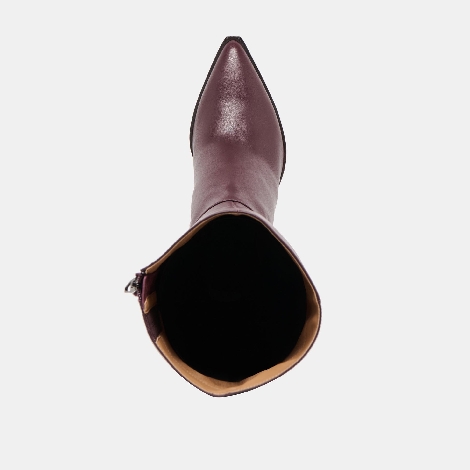 Auggie Wine Leather Wide Calf Boots Dolce Vita Online
