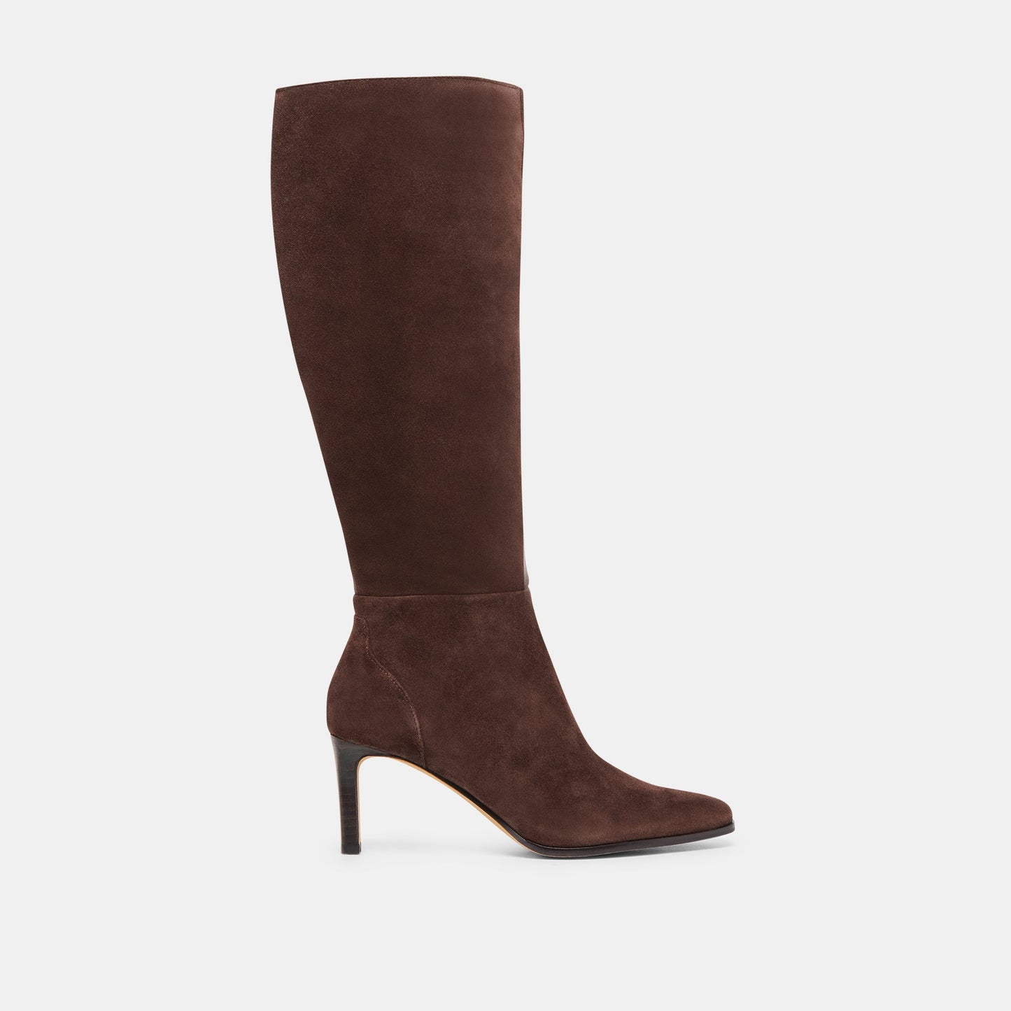 Emmi Dk Brown Suede Wide Calf Boots Dolce Vita Outlet