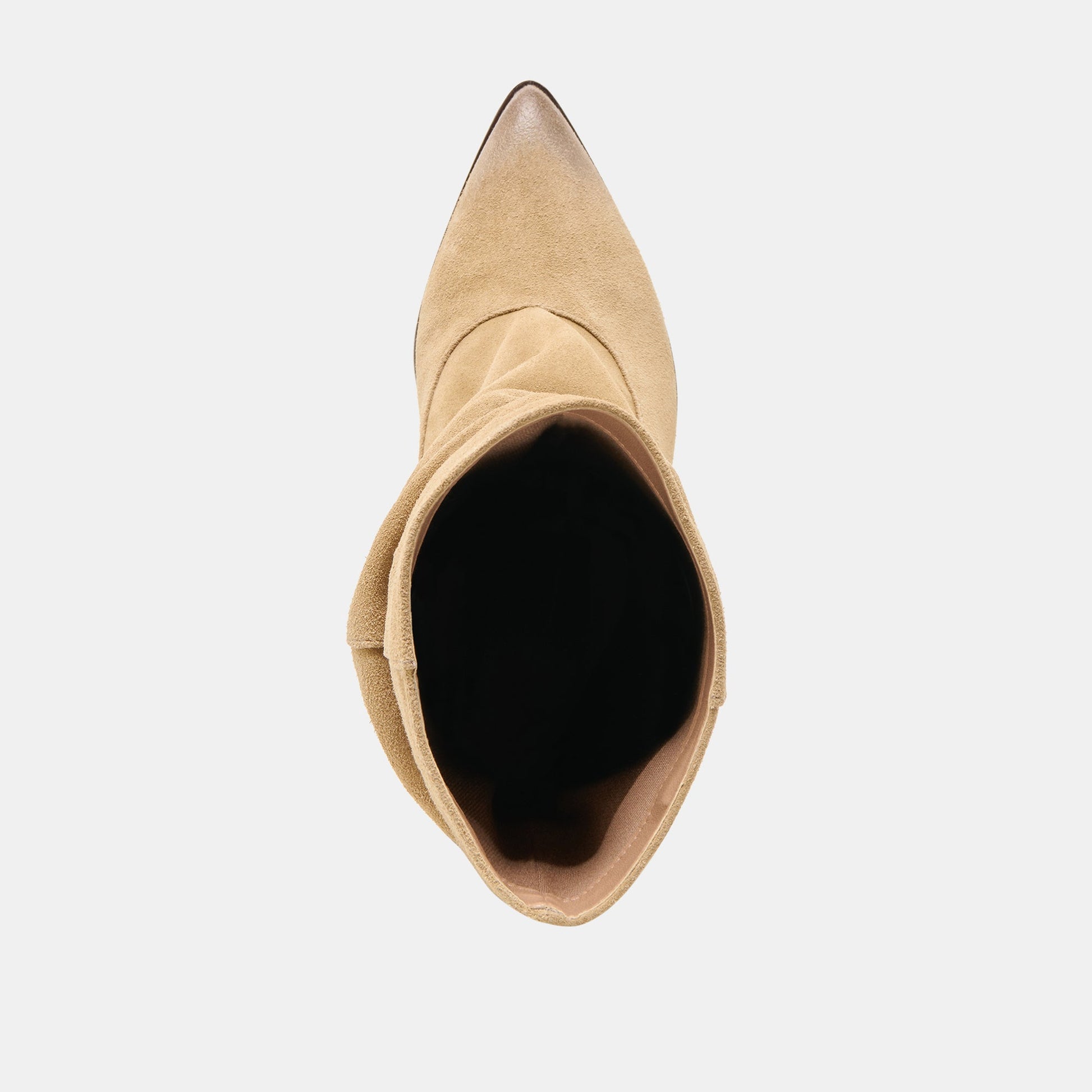 Talina Dk Taupe Suede Wide Calf Boots Dolce Vita us