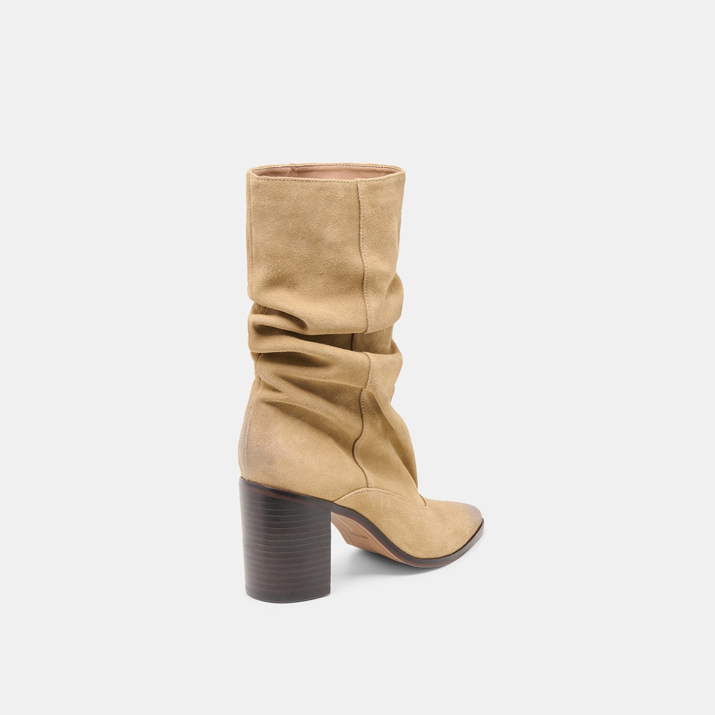 Talina Dk Taupe Suede Wide Calf Boots Dolce Vita us