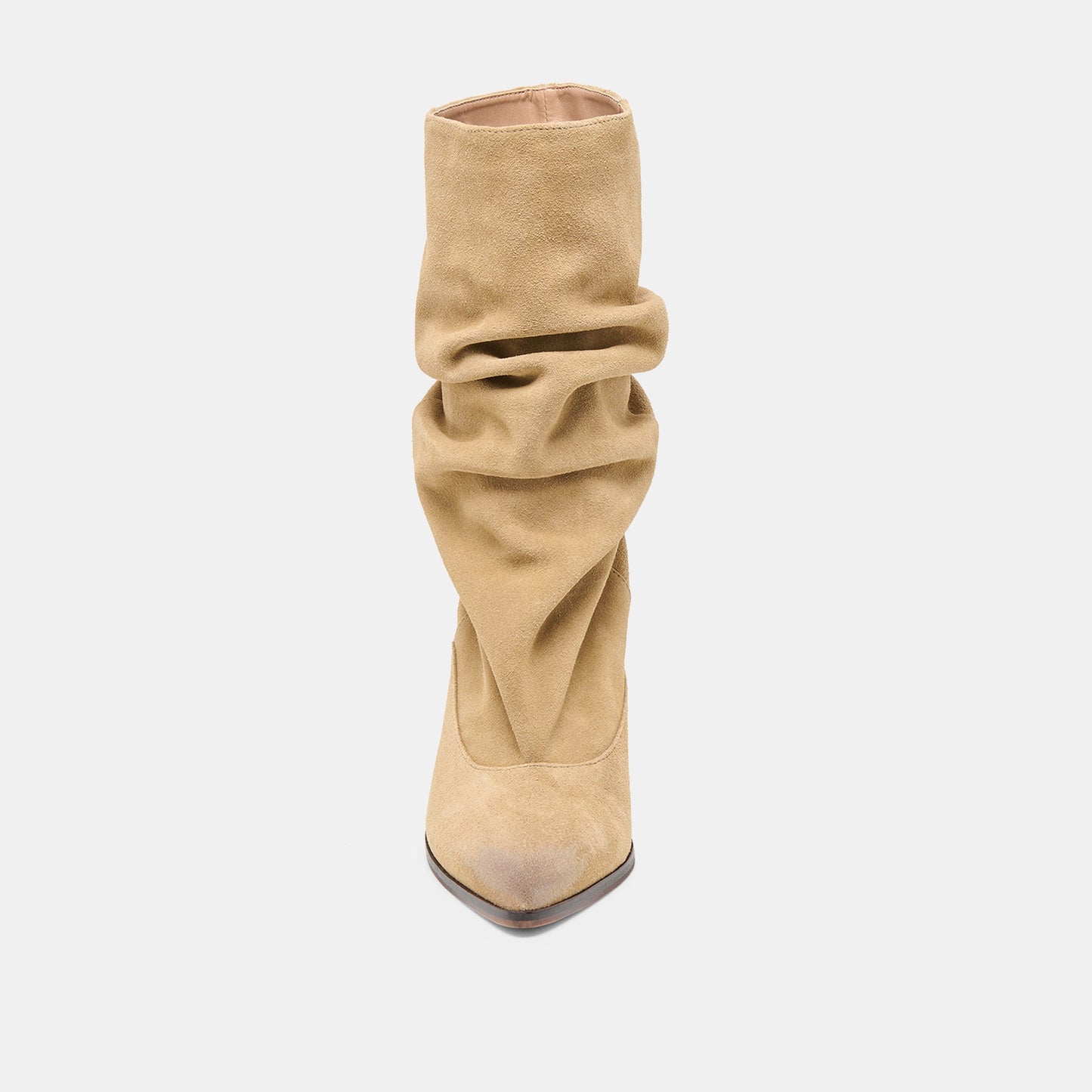 Talina Dk Taupe Suede Wide Calf Boots Dolce Vita us