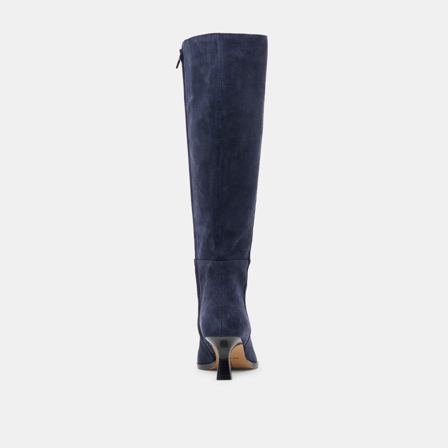 Auggie Navy Suede Wide Calf Boots Dolce Vita For sale