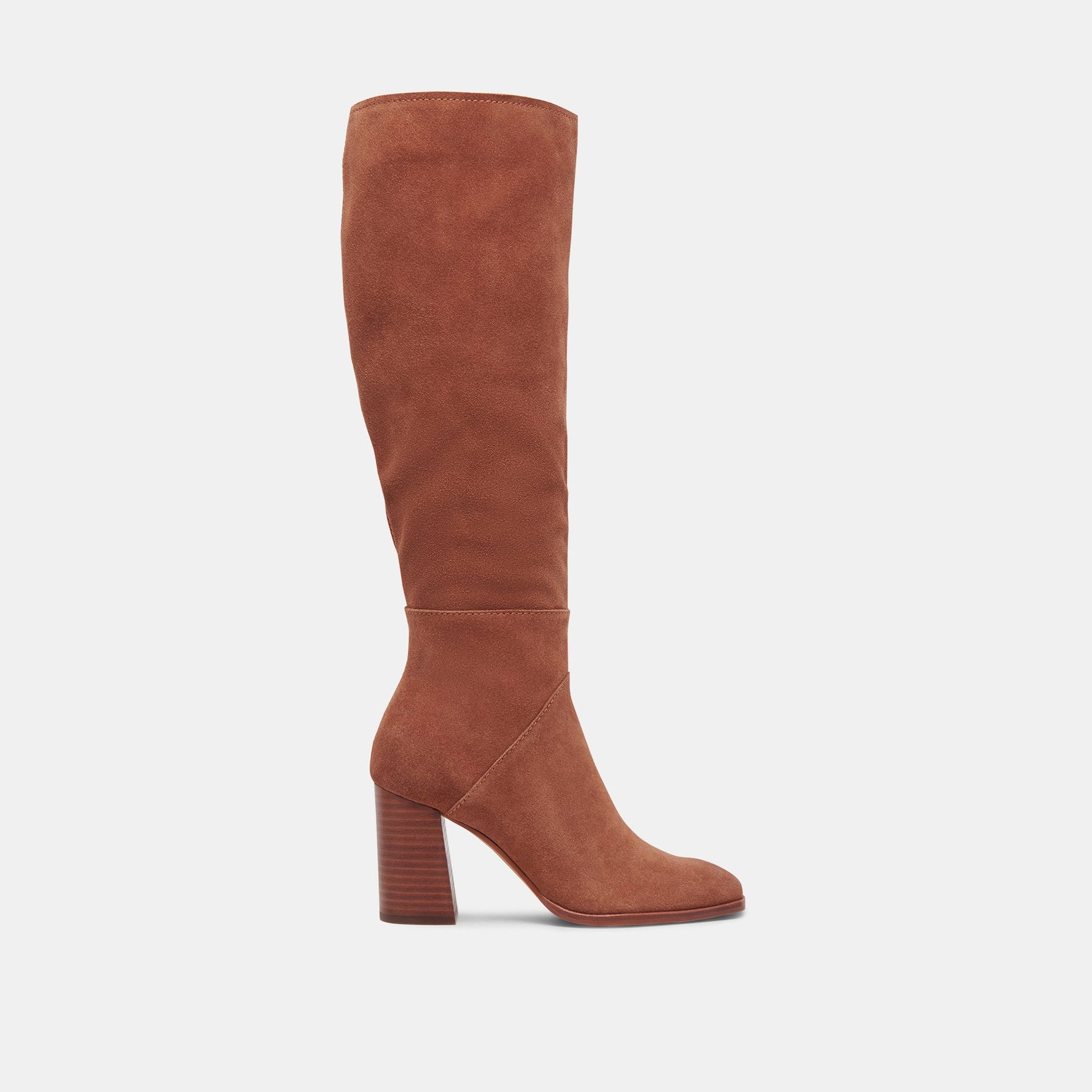 FYNN Wide Calf Boots DK Brown Suede | Brown Suede Knee-High Boots
 – Dolce Vita Dolce Vita New
