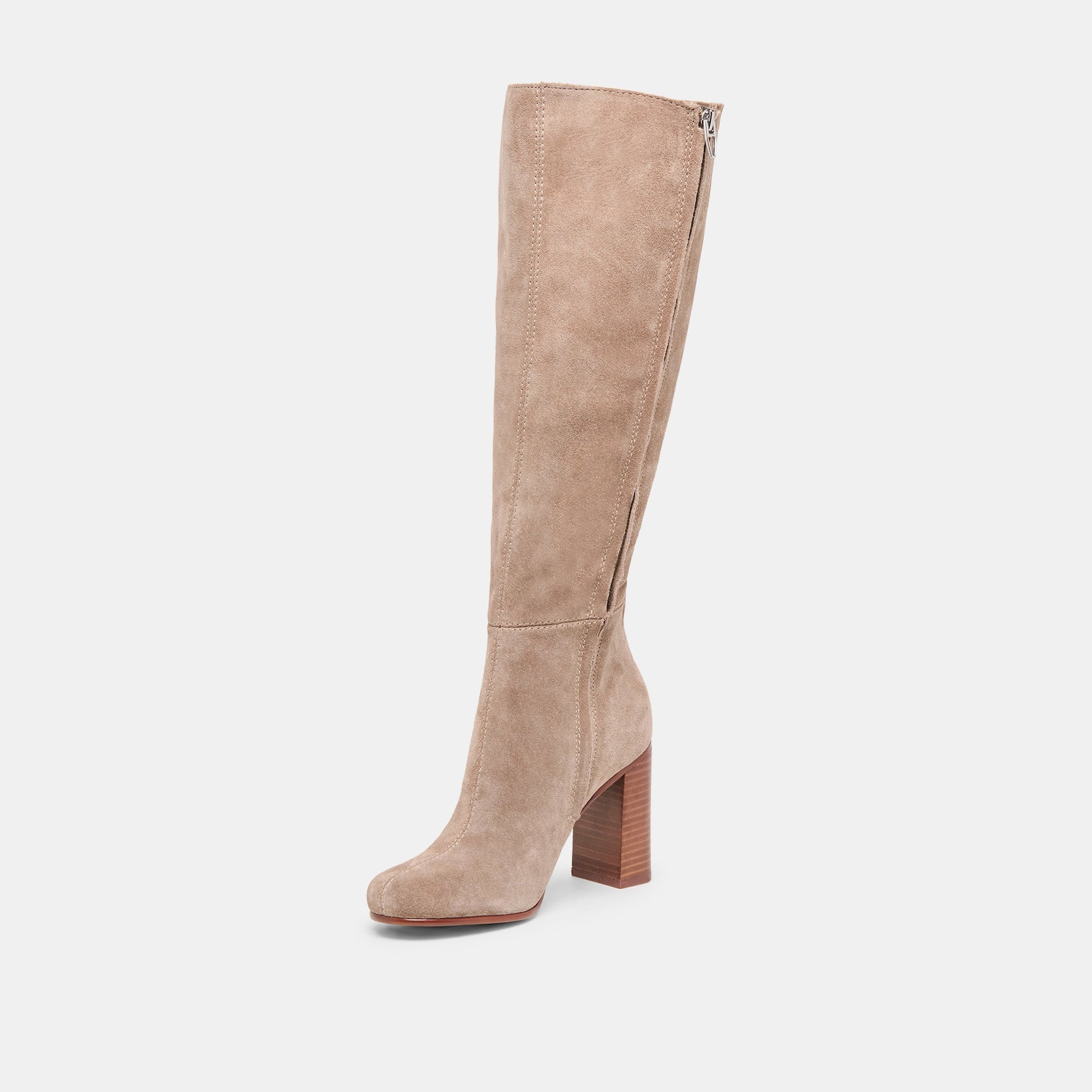 Hudsin Wide Calf Barley Suede Boots Dolce Vita Online