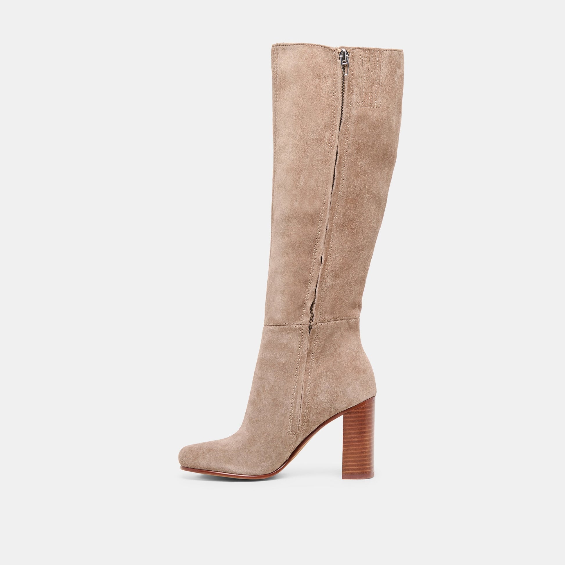 Hudsin Wide Calf Barley Suede Boots Dolce Vita Online