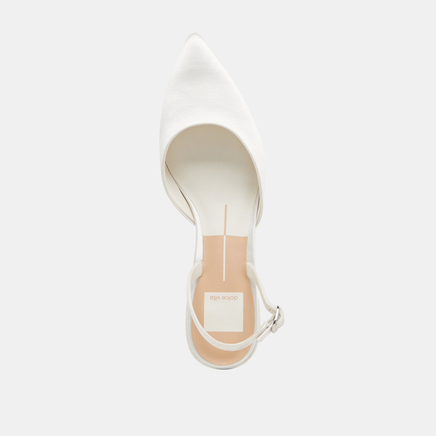 Carel Off White Satin Heels Dolce Vita For sale