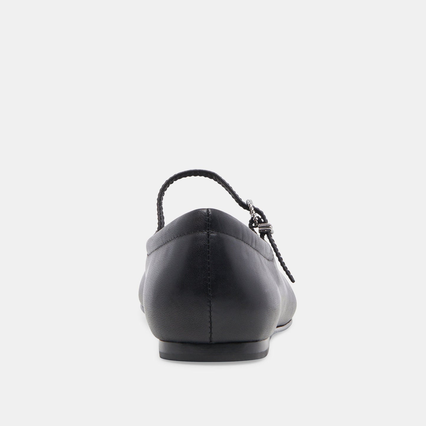 Reyes Black Leather Ballet Flats Dolce Vita us