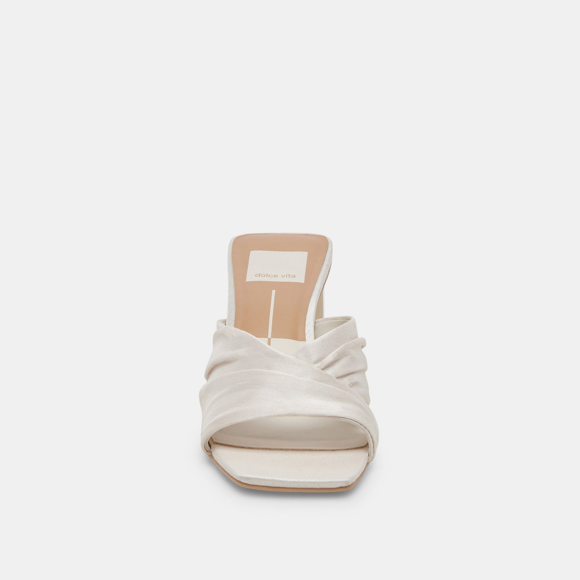 CARLAN HEELS OFF WHITE SILK
 – Dolce Vita Dolce Vita Sale
