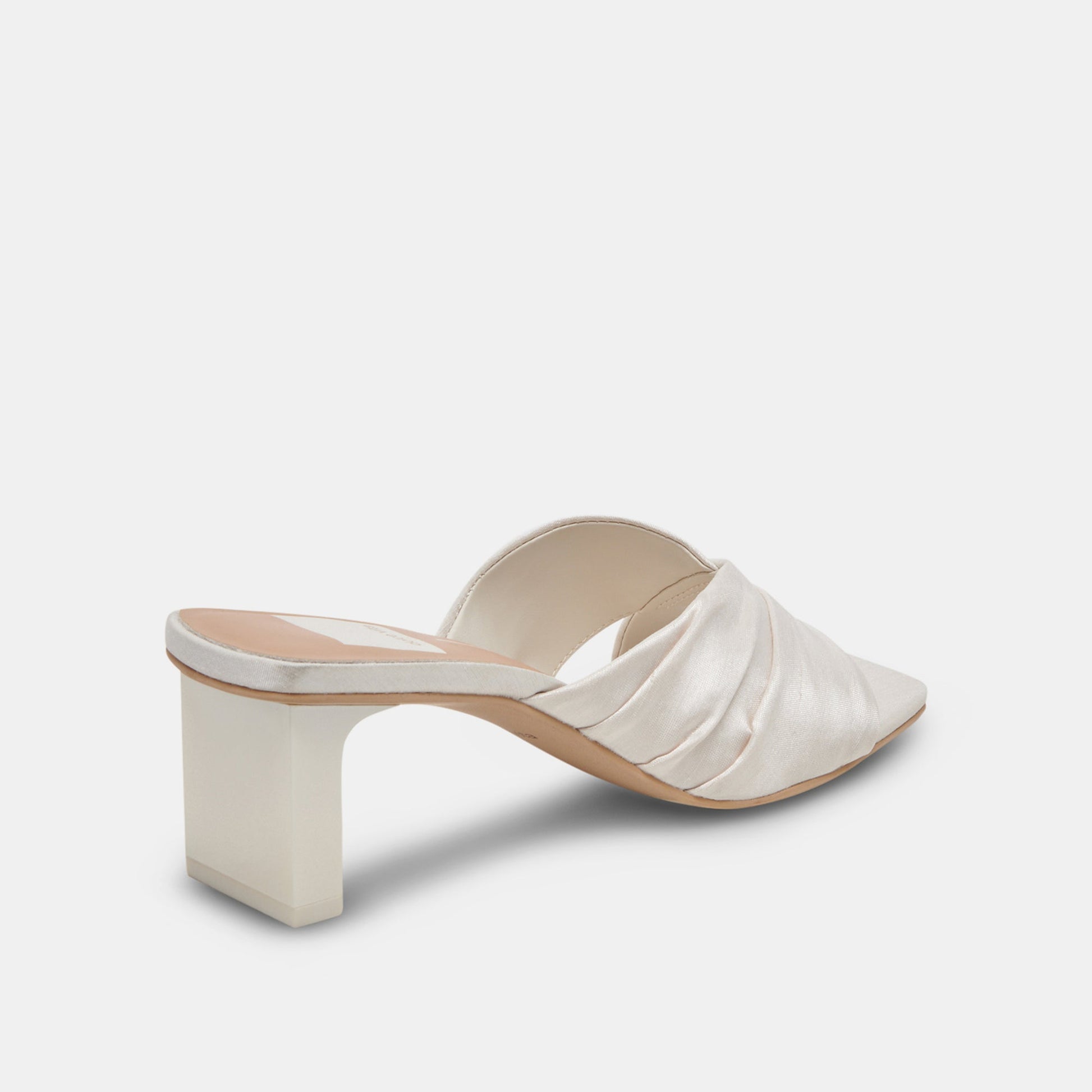 CARLAN HEELS OFF WHITE SILK
 – Dolce Vita Dolce Vita Sale