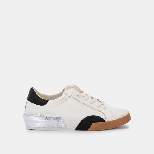 ZINA SNEAKERS WHITE BLACK LEATHER
 – Dolce Vita Dolce Vita On sale