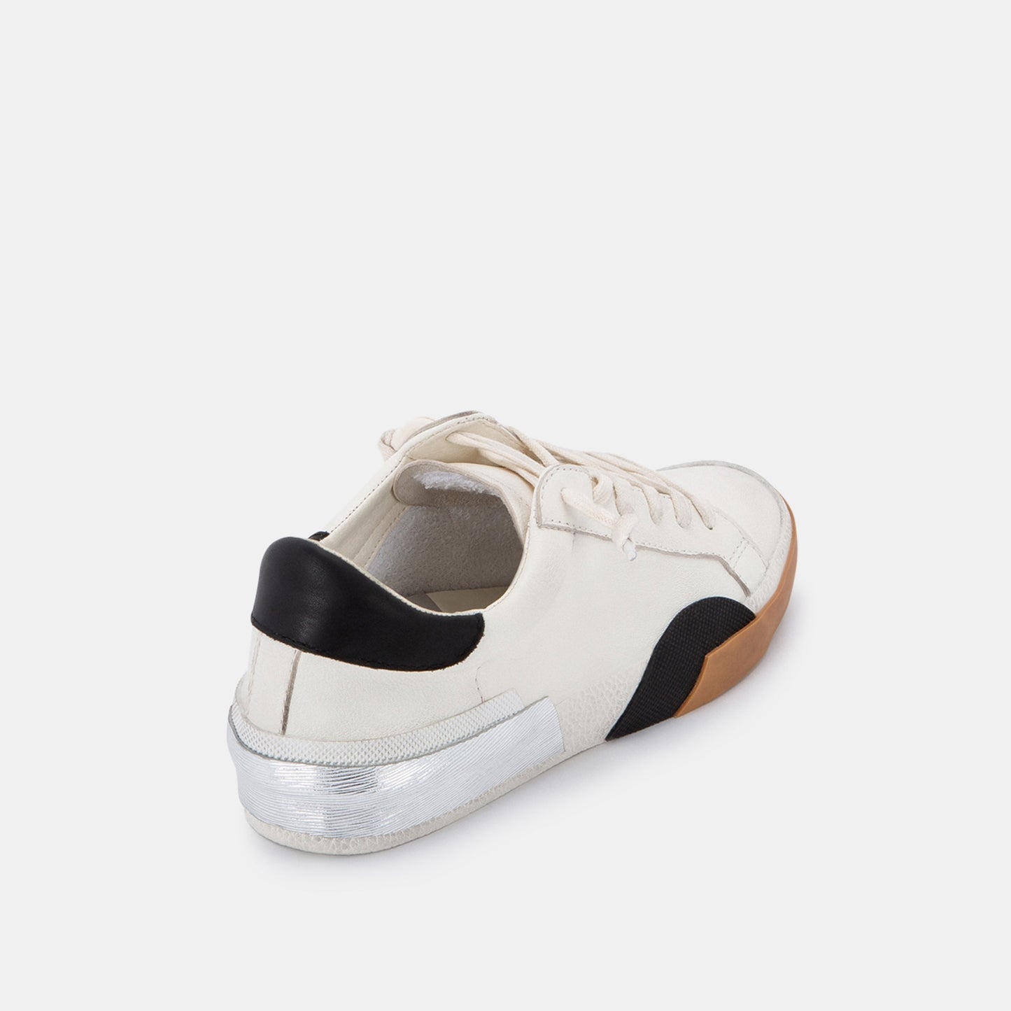 ZINA SNEAKERS WHITE BLACK LEATHER
 – Dolce Vita Dolce Vita On sale