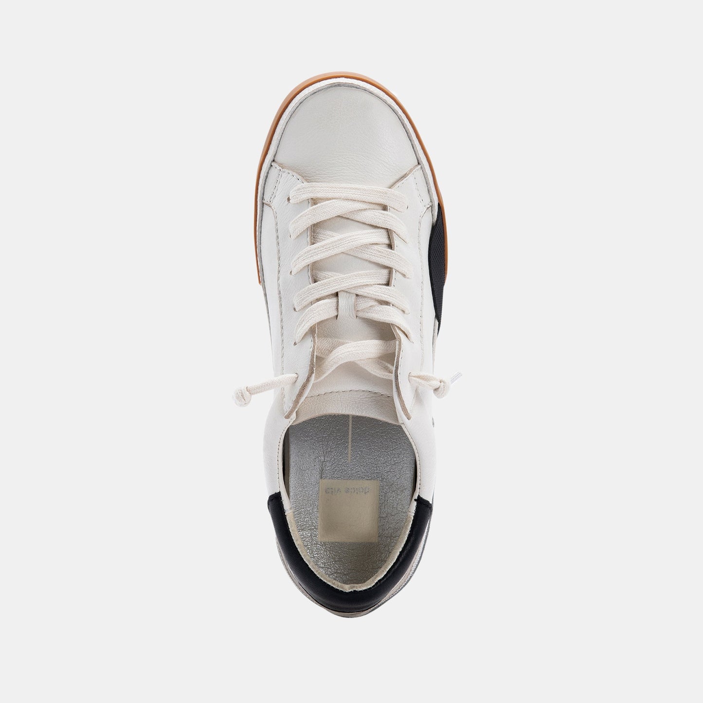 ZINA SNEAKERS WHITE BLACK LEATHER
 – Dolce Vita Dolce Vita On sale