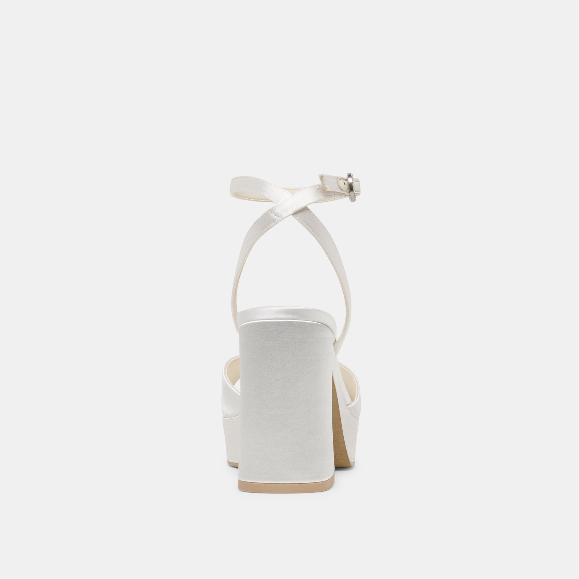 Felica White Satin Heels Dolce Vita New