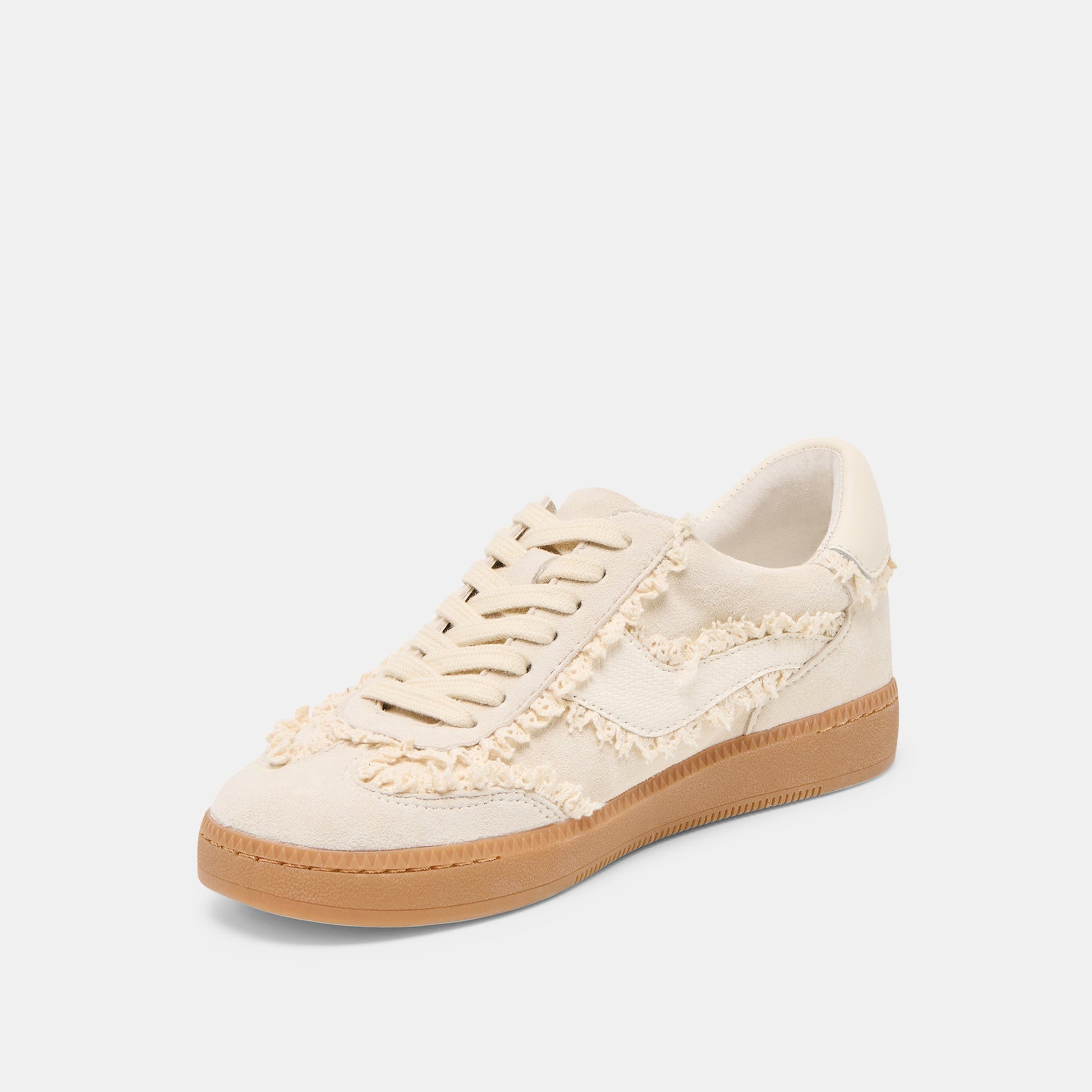 Notice Lace Ivory Suede Sneakers Dolce Vita Online