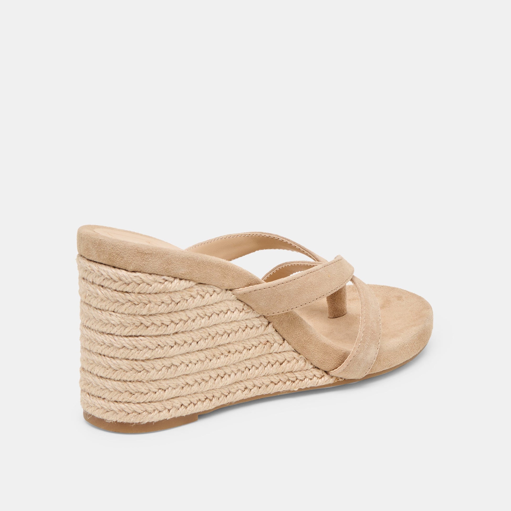 Helan Espadrille Camel Suede Wedges Dolce Vita For sale